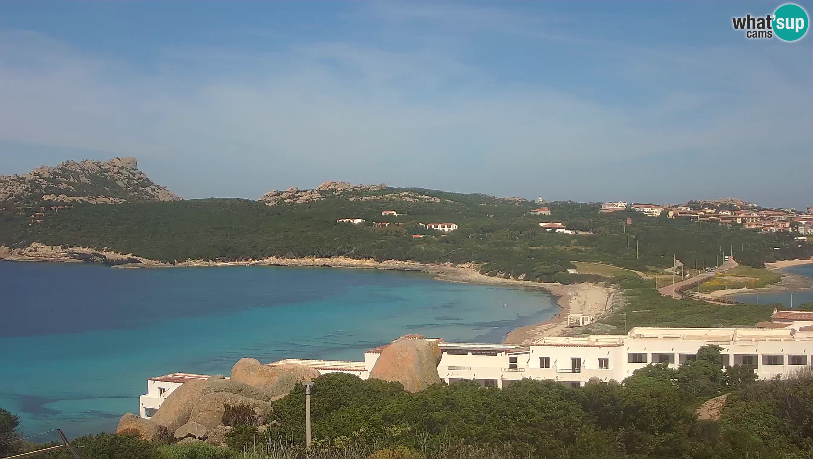Live Webcam Capo Testa la spiaggia dei due mari – Santa Teresa Gallura – livecam Sardegna