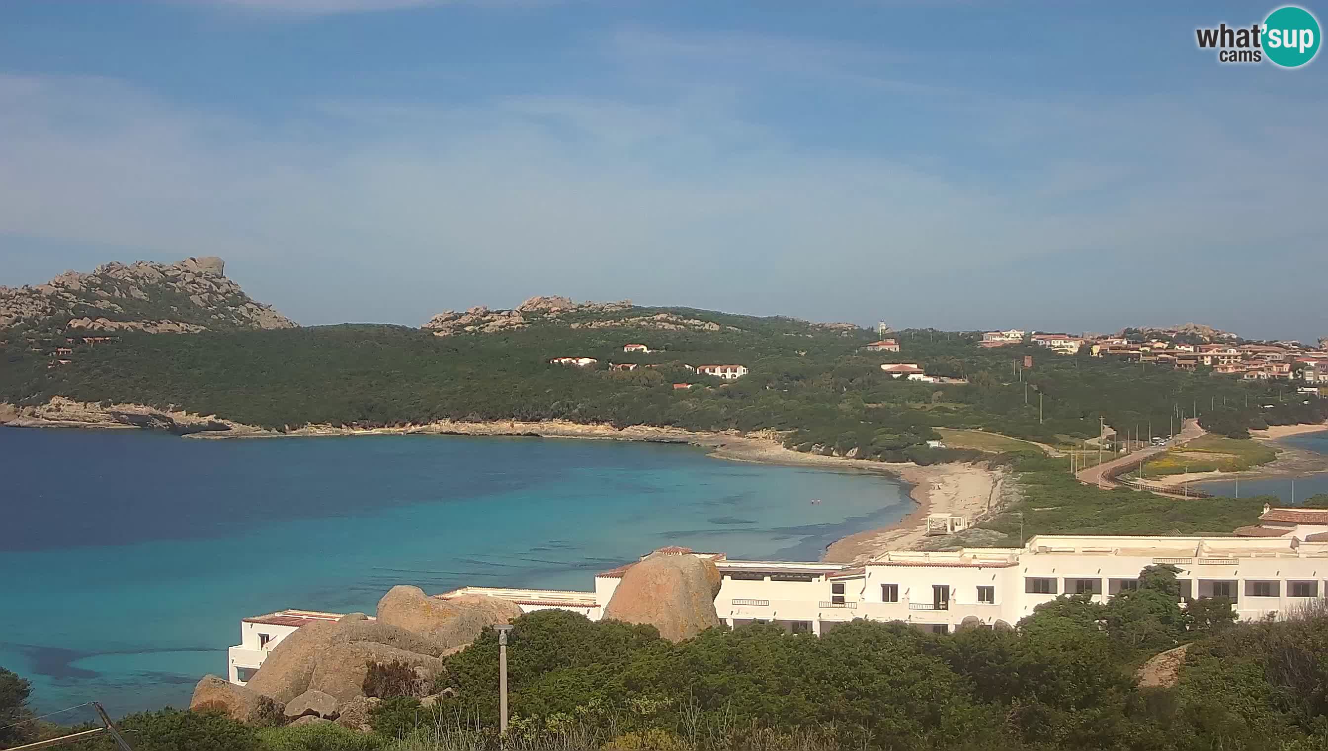 Live Webcam Capo Testa the beach of 2 sea – Santa Teresa Gallura – livecam Sardinia