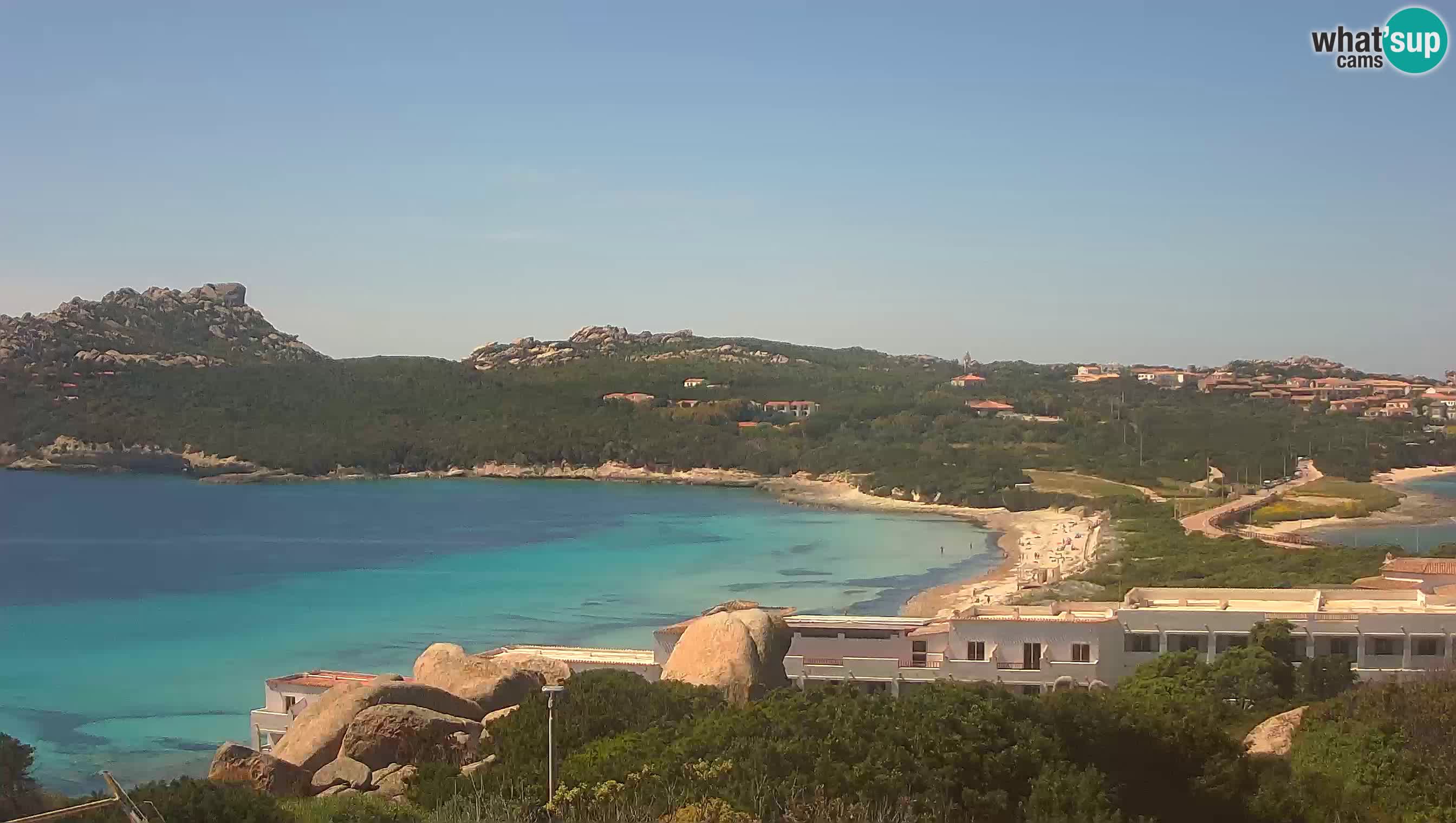 Web kamera uživo Capo Testa plaža s 2 mora – Santa Teresa Gallura – kamera uživo Sardinija
