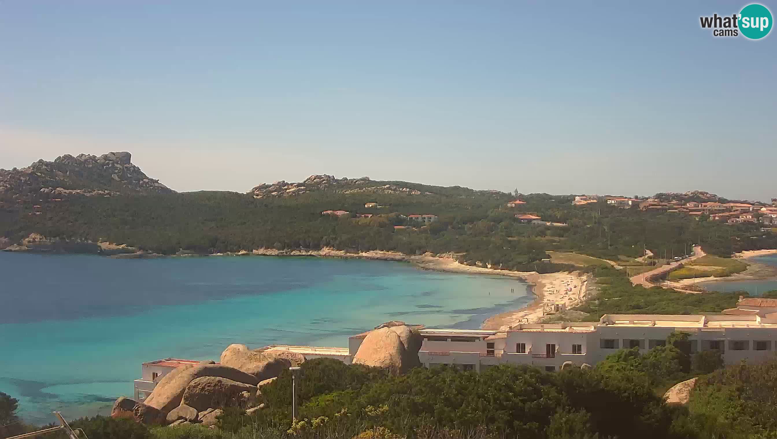 Web kamera uživo Capo Testa plaža s 2 mora – Santa Teresa Gallura – kamera uživo Sardinija