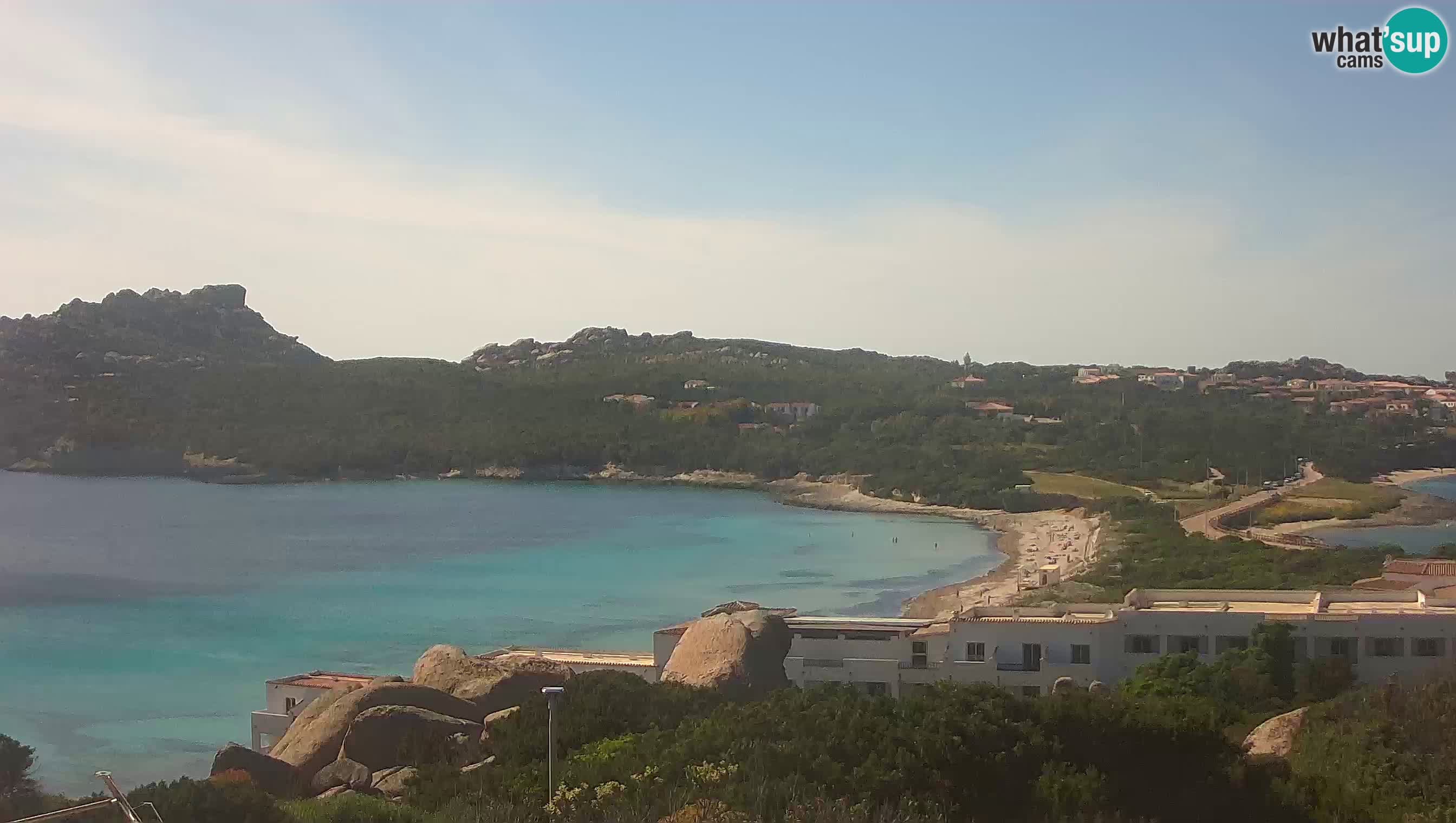 Live Webcam Capo Testa the beach of 2 sea – Santa Teresa Gallura – livecam Sardinia
