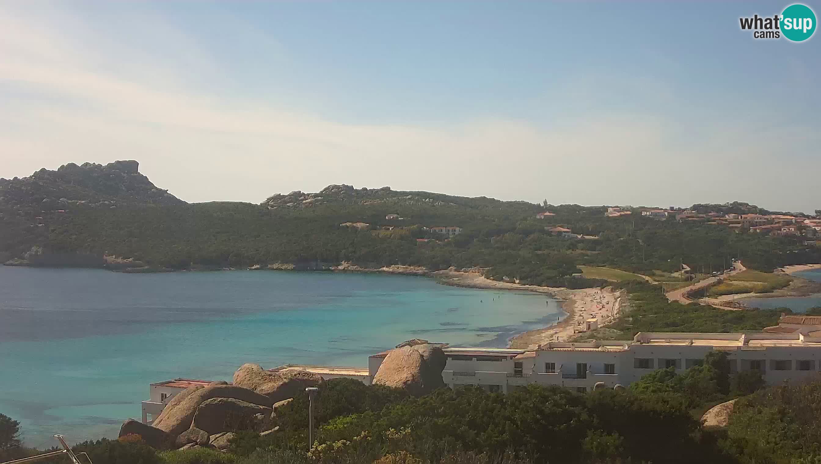 Live Webcam Capo Testa la spiaggia dei due mari – Santa Teresa Gallura – livecam Sardegna