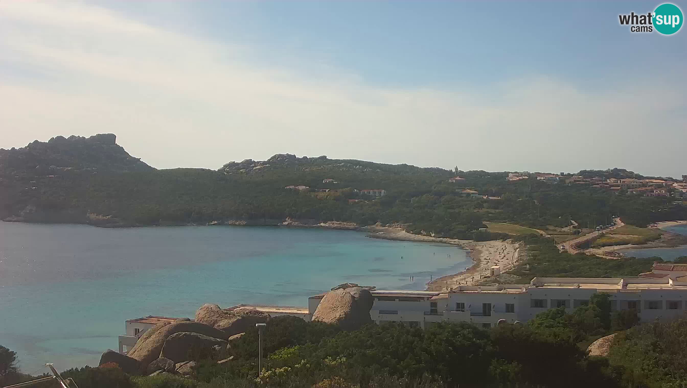 Web kamera uživo Capo Testa plaža s 2 mora – Santa Teresa Gallura – kamera uživo Sardinija