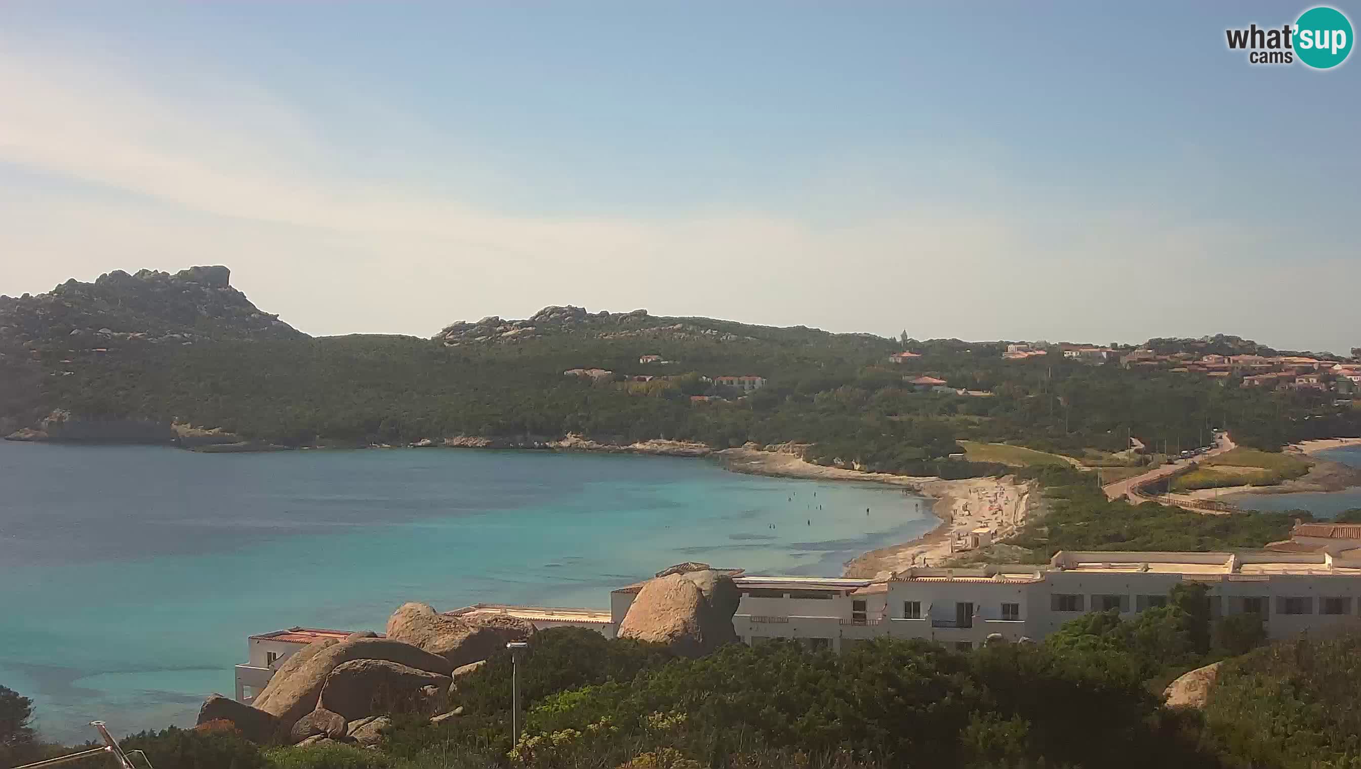 Web kamera uživo Capo Testa plaža s 2 mora – Santa Teresa Gallura – kamera uživo Sardinija