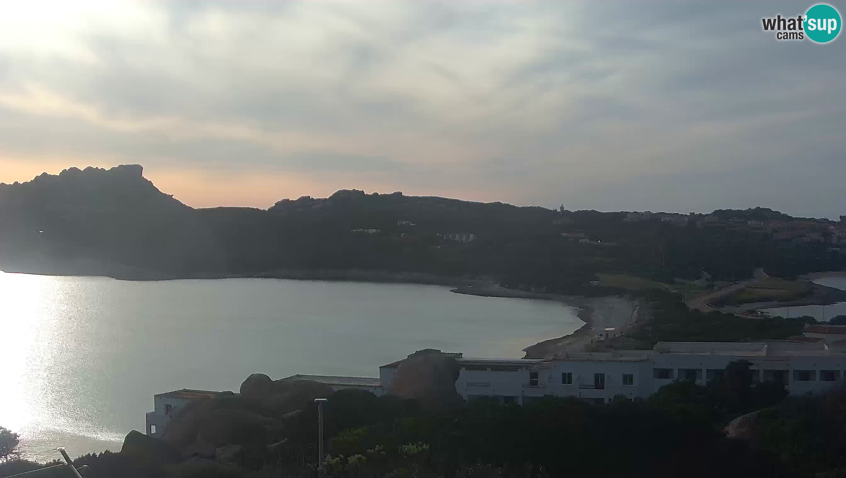 Live Webcam Capo Testa der Strand von 2 Meer – Santa Teresa Gallura – livecam Sardinien