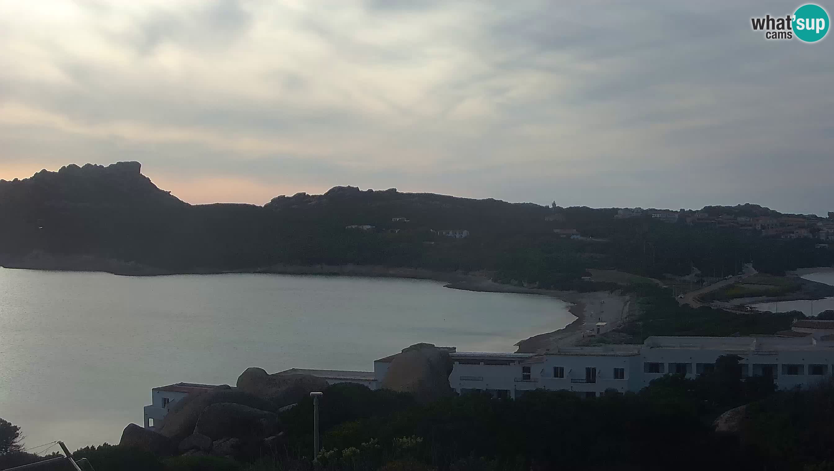 Live Webcam Capo Testa der Strand von 2 Meer – Santa Teresa Gallura – livecam Sardinien