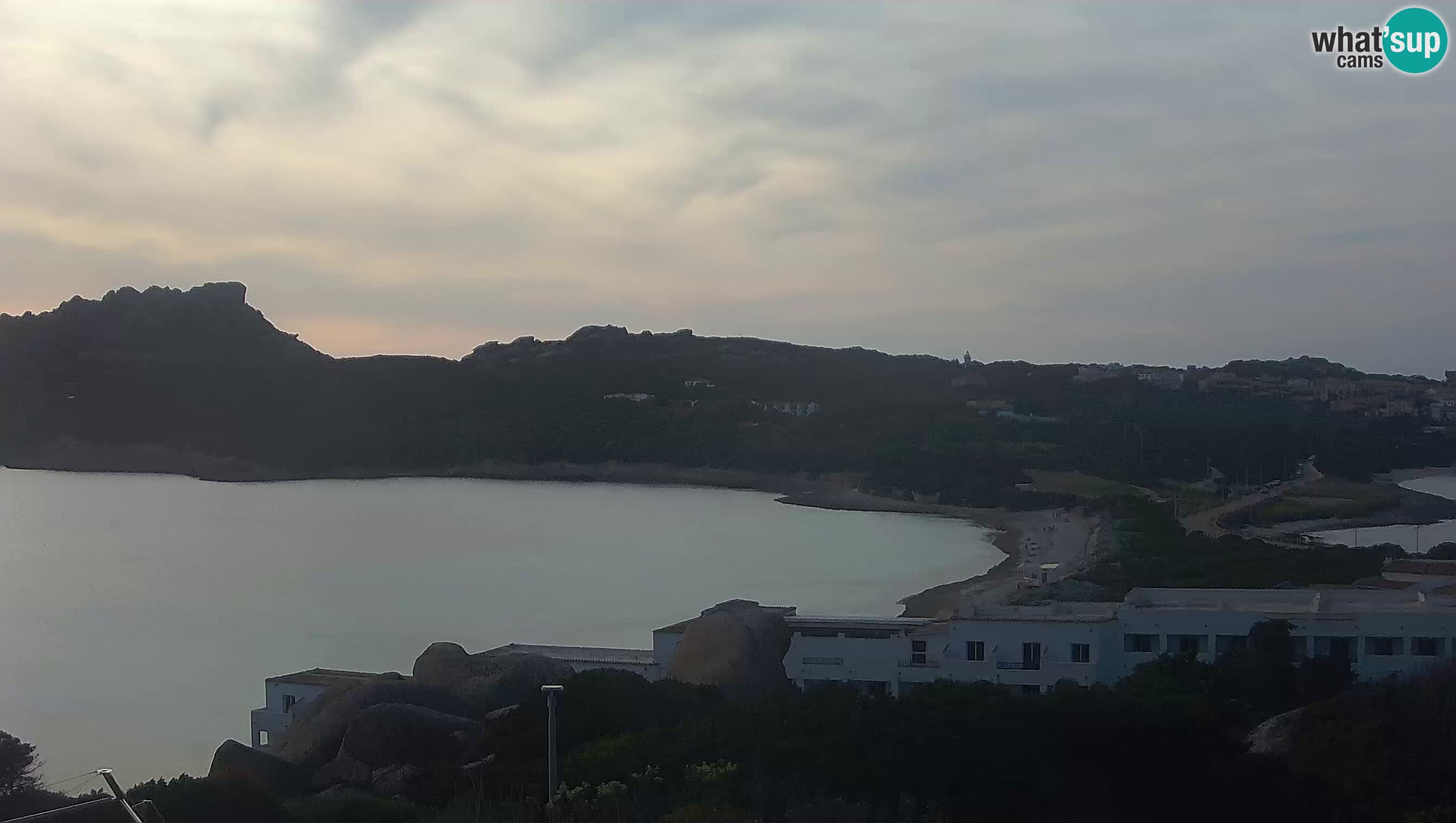 Live Webcam Capo Testa der Strand von 2 Meer – Santa Teresa Gallura – livecam Sardinien