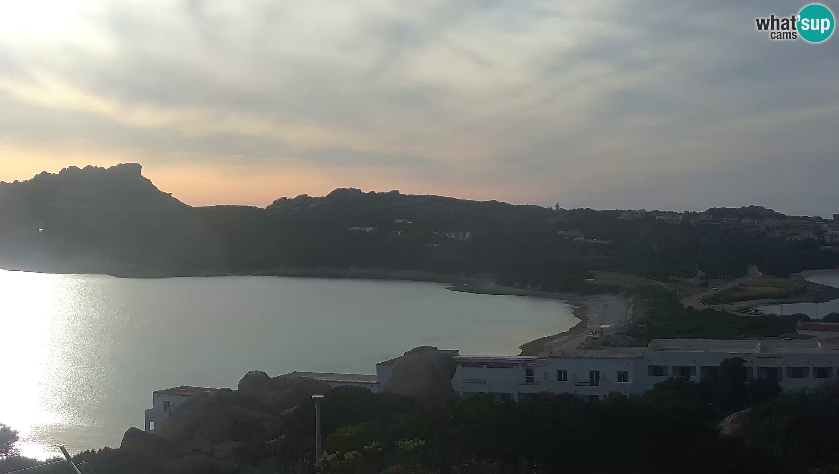 Live Webcam Capo Testa der Strand von 2 Meer – Santa Teresa Gallura – livecam Sardinien