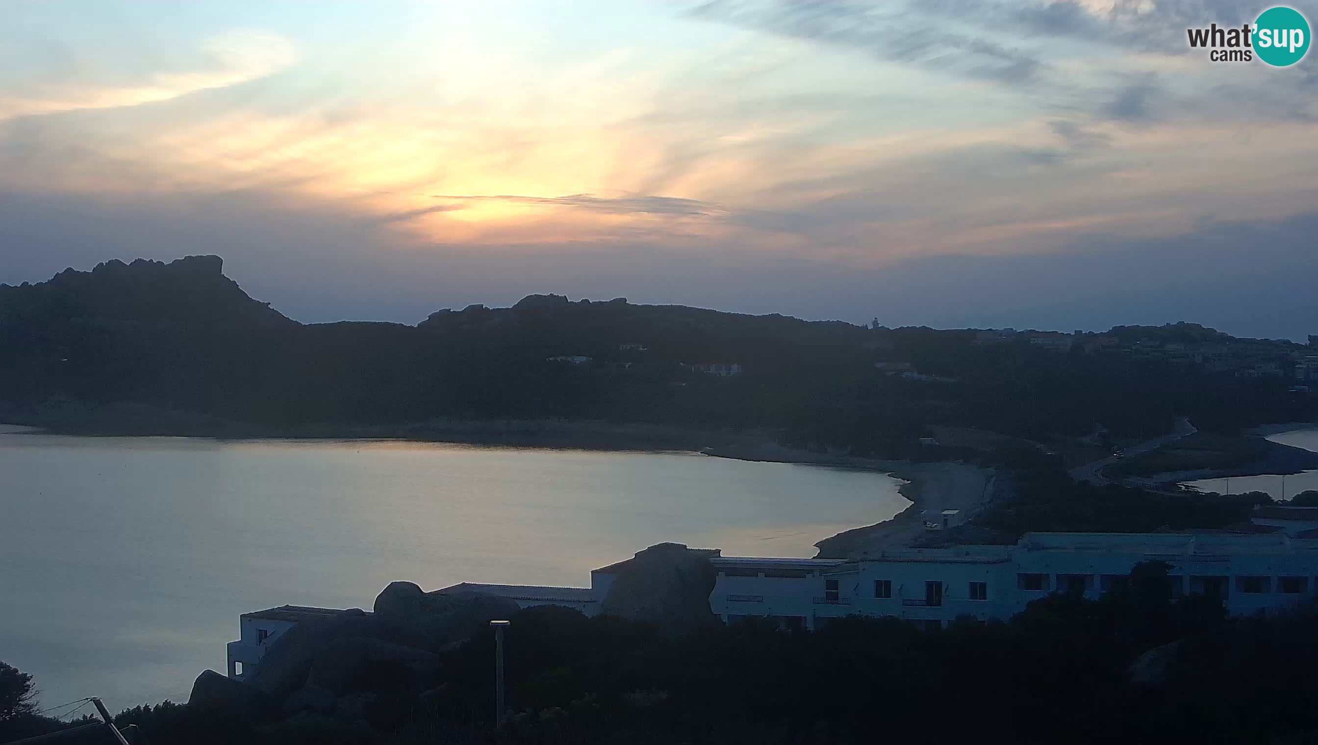 Live Webcam Capo Testa der Strand von 2 Meer – Santa Teresa Gallura – livecam Sardinien