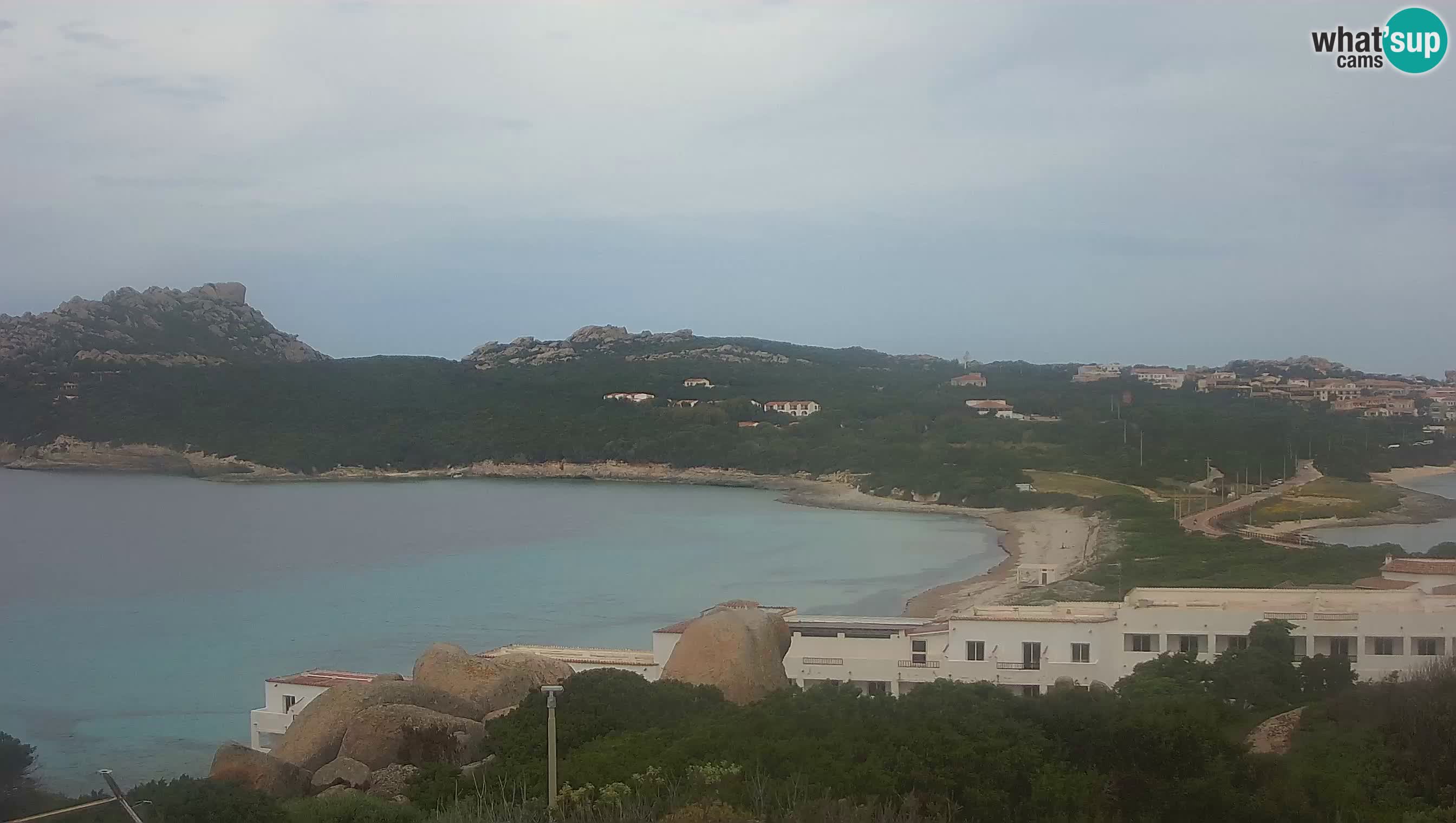 Webcam en vivo Capo Testa la playa de 2 mar – Santa Teresa Gallura – livecam Sardinia