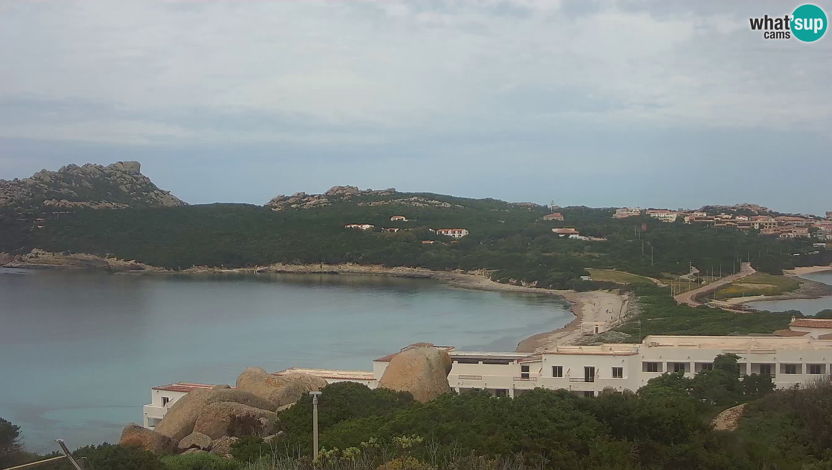 Live Webcam Capo Testa the beach of 2 sea – Santa Teresa Gallura – livecam Sardinia