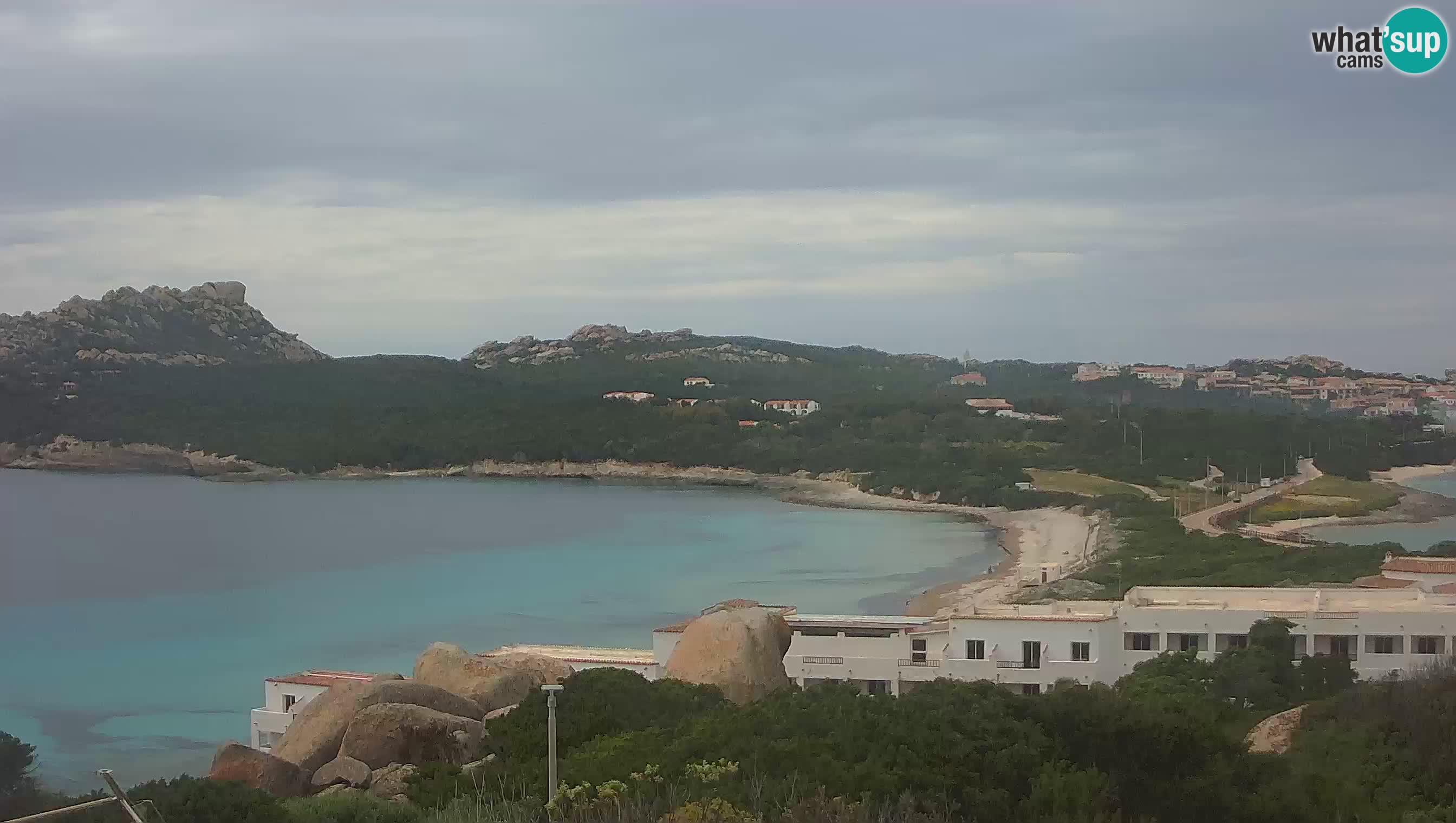 Live Webcam Capo Testa the beach of 2 sea – Santa Teresa Gallura – livecam Sardinia