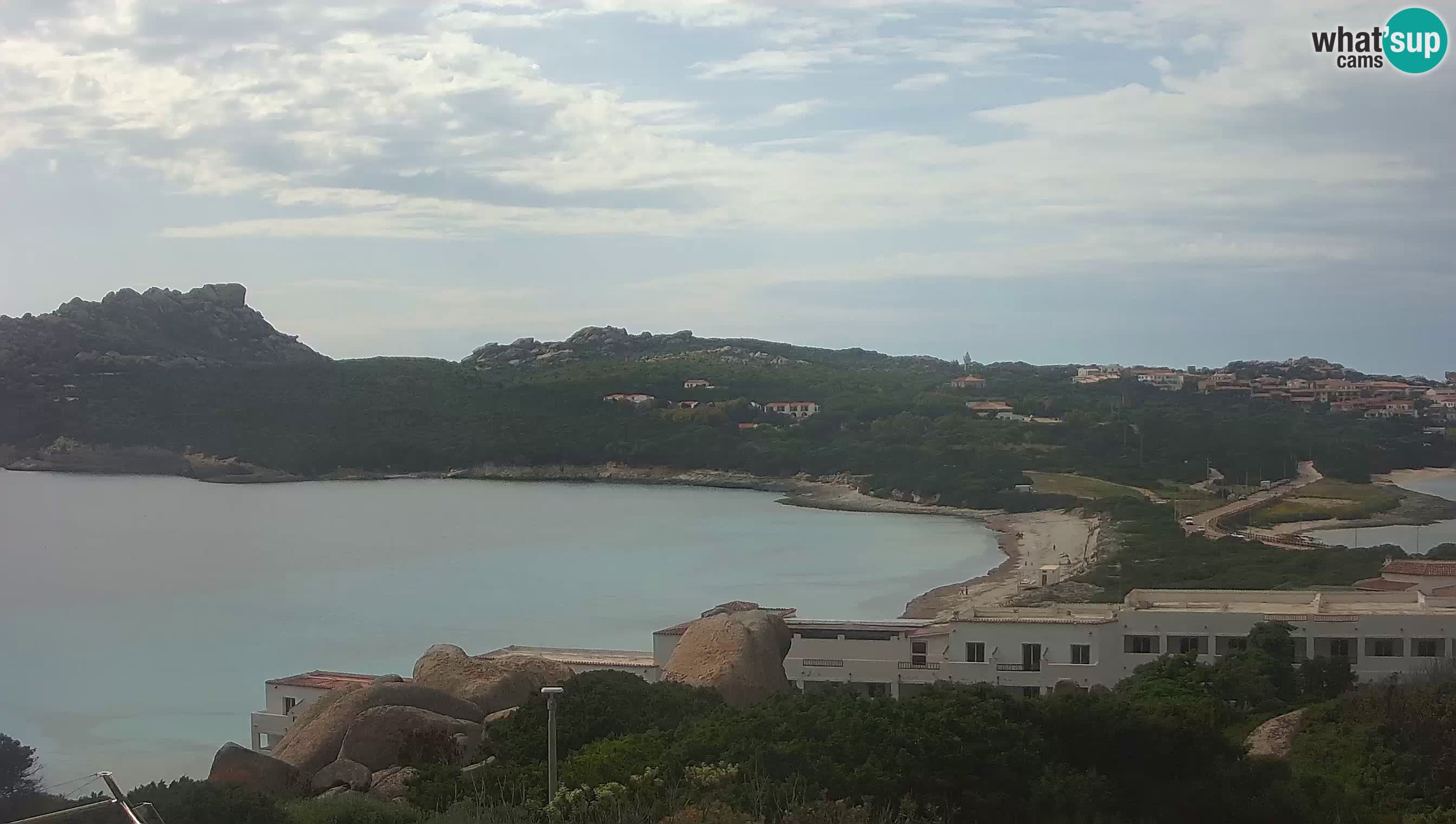 Live Webcam Capo Testa the beach of 2 sea – Santa Teresa Gallura – livecam Sardinia