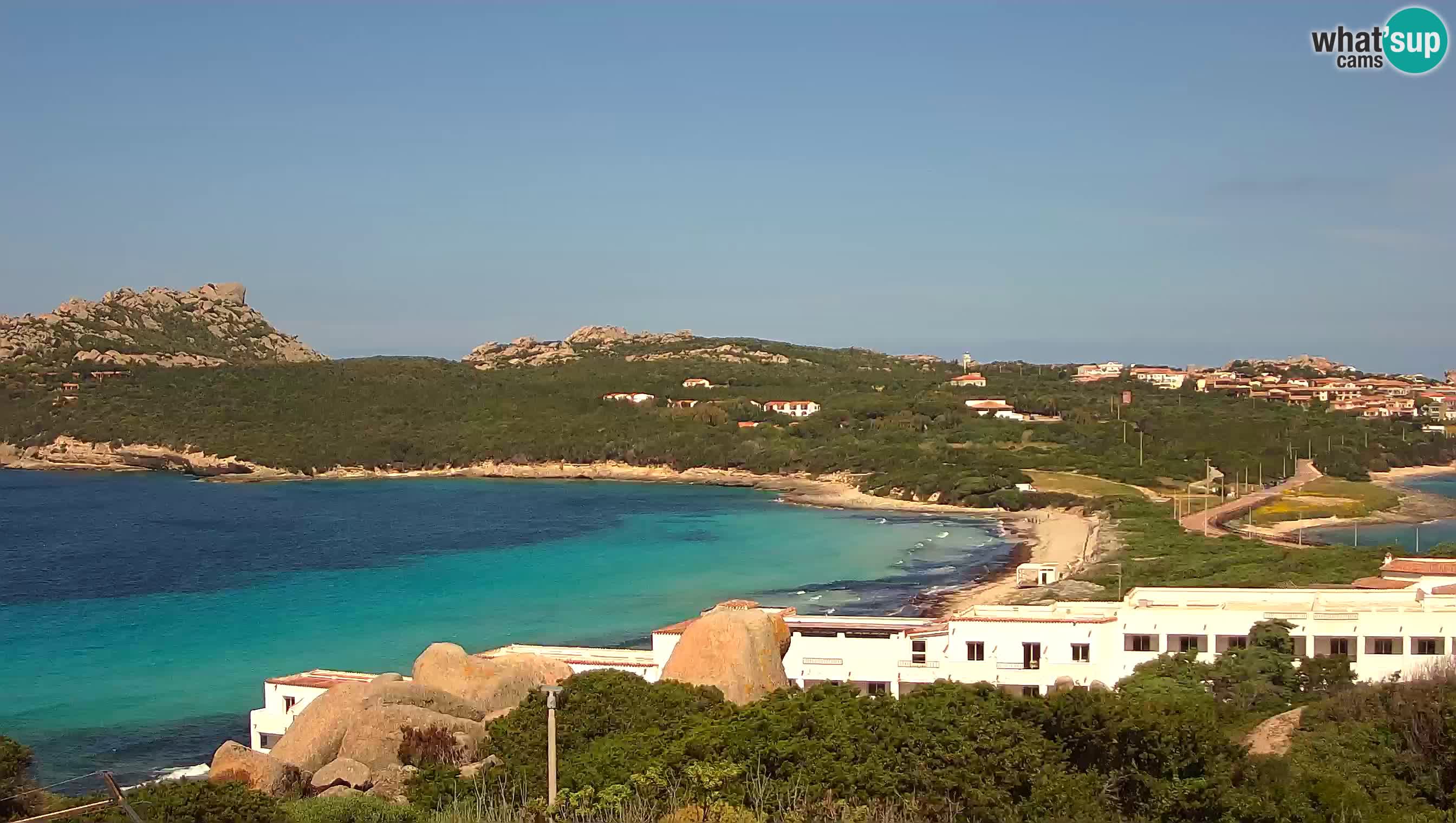 Live Webcam Capo Testa la spiaggia dei due mari – Santa Teresa Gallura – livecam Sardegna