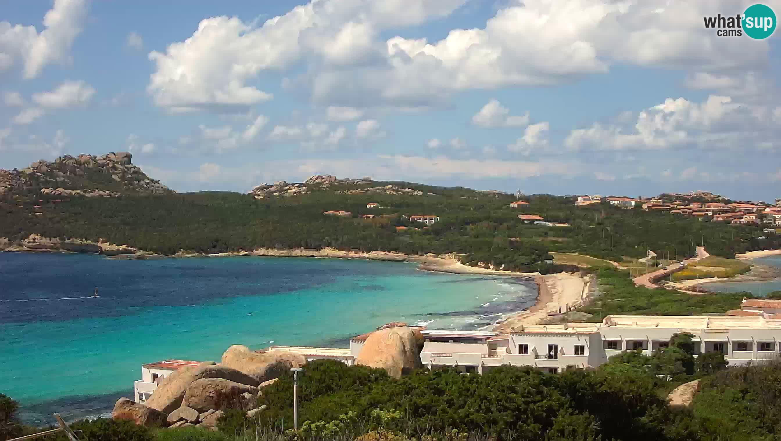 Live Webcam Capo Testa the beach of 2 sea – Santa Teresa Gallura – livecam Sardinia