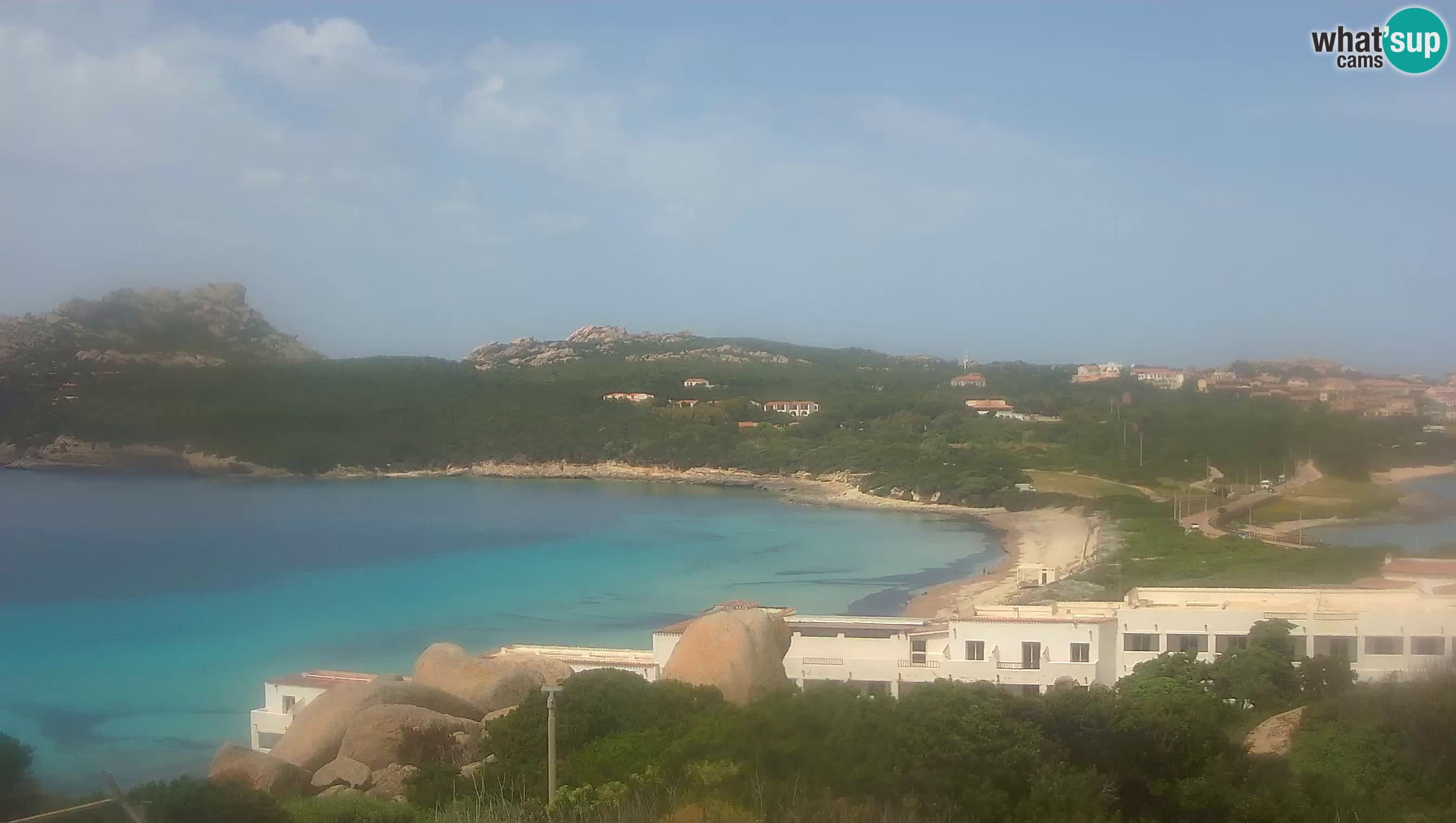 Live Webcam Capo Testa la spiaggia dei due mari – Santa Teresa Gallura – livecam Sardegna