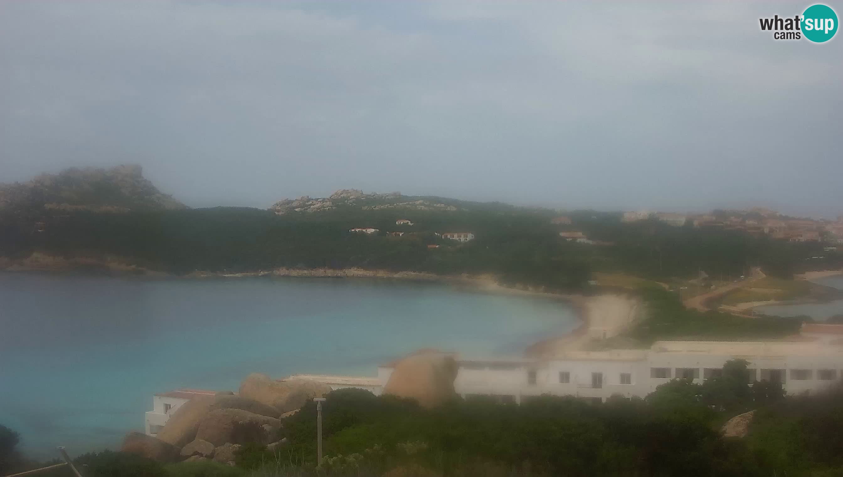 Live Webcam Capo Testa der Strand von 2 Meer – Santa Teresa Gallura – livecam Sardinien