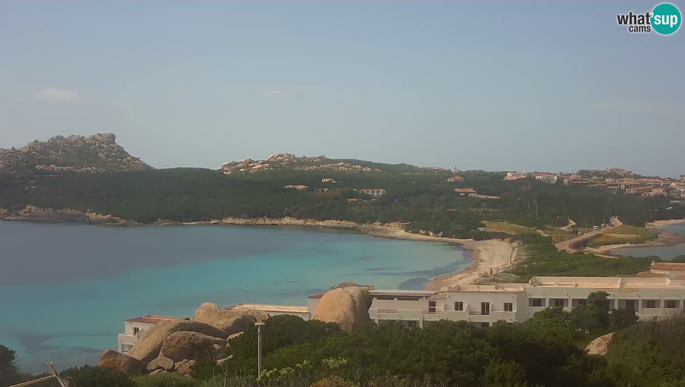Web kamera uživo Capo Testa plaža s 2 mora – Santa Teresa Gallura – kamera uživo Sardinija