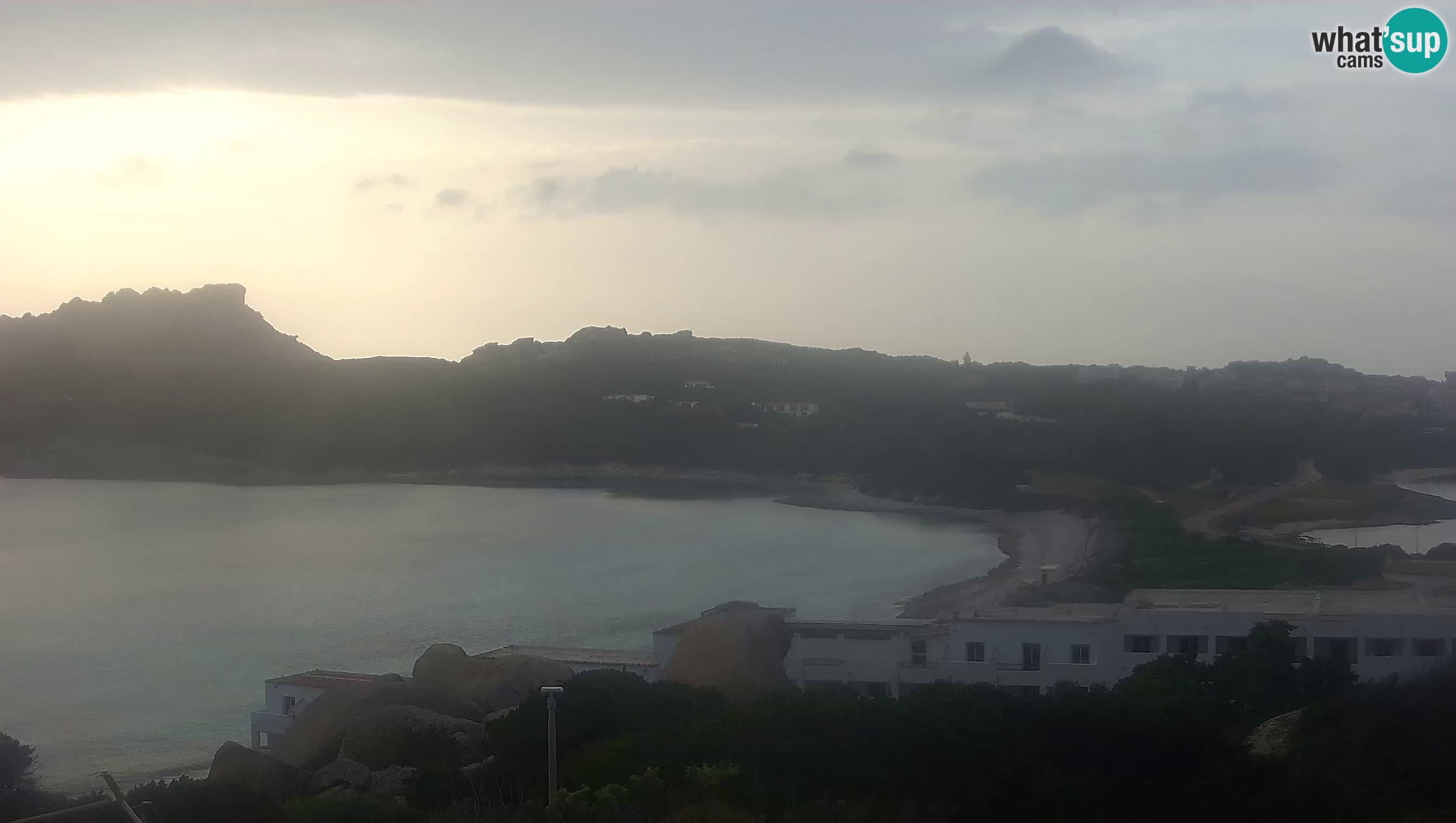 Live Webcam Capo Testa der Strand von 2 Meer – Santa Teresa Gallura – livecam Sardinien