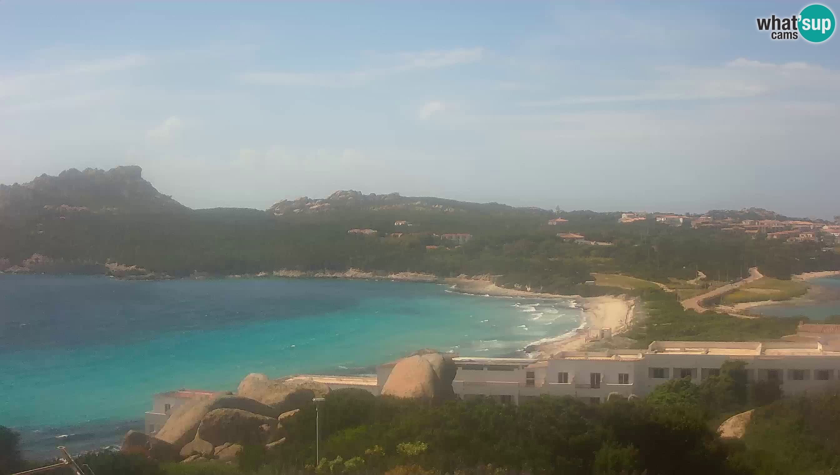 Live Webcam Capo Testa the beach of 2 sea – Santa Teresa Gallura – livecam Sardinia