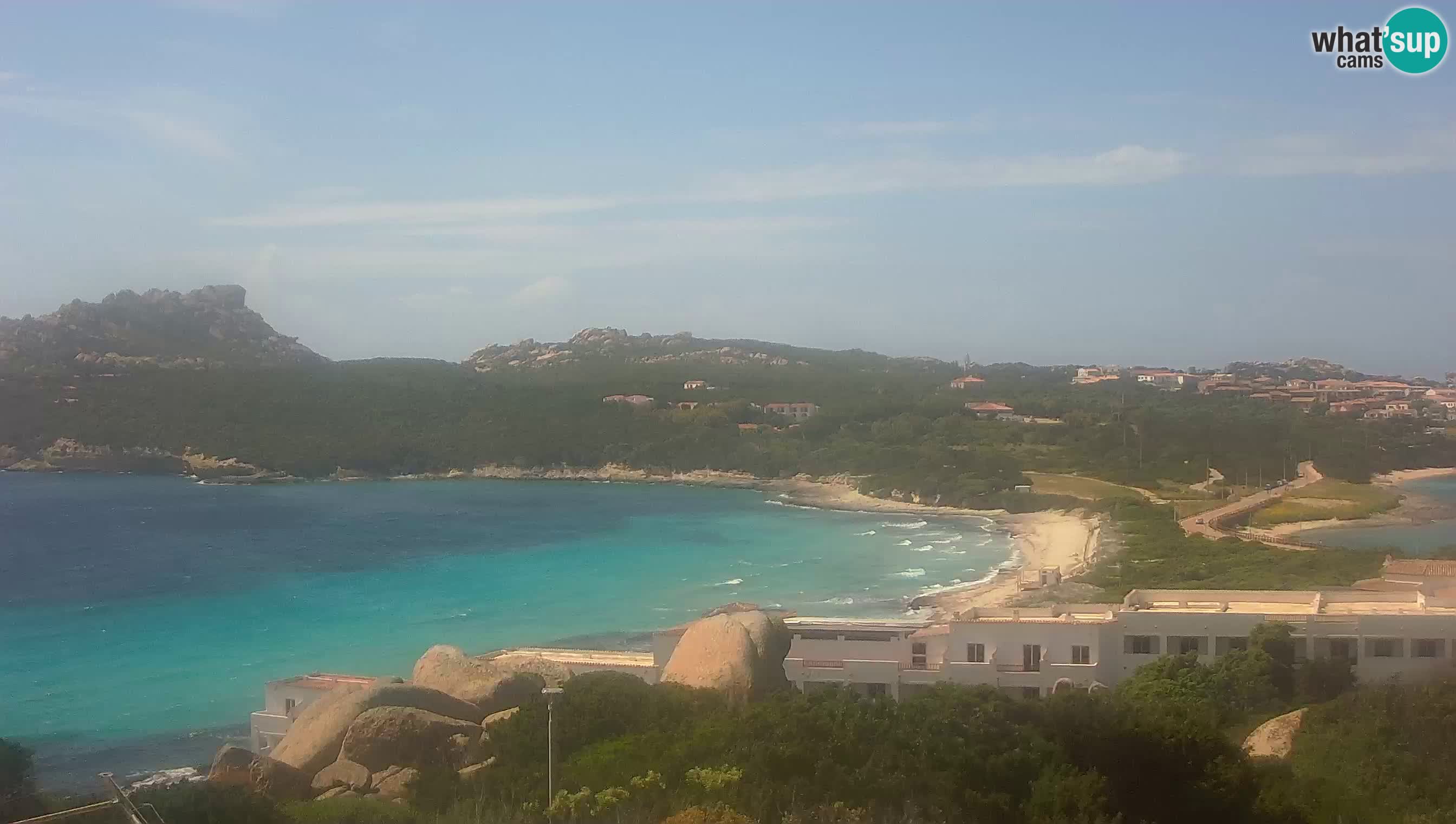 Live Webcam Capo Testa la spiaggia dei due mari – Santa Teresa Gallura – livecam Sardegna
