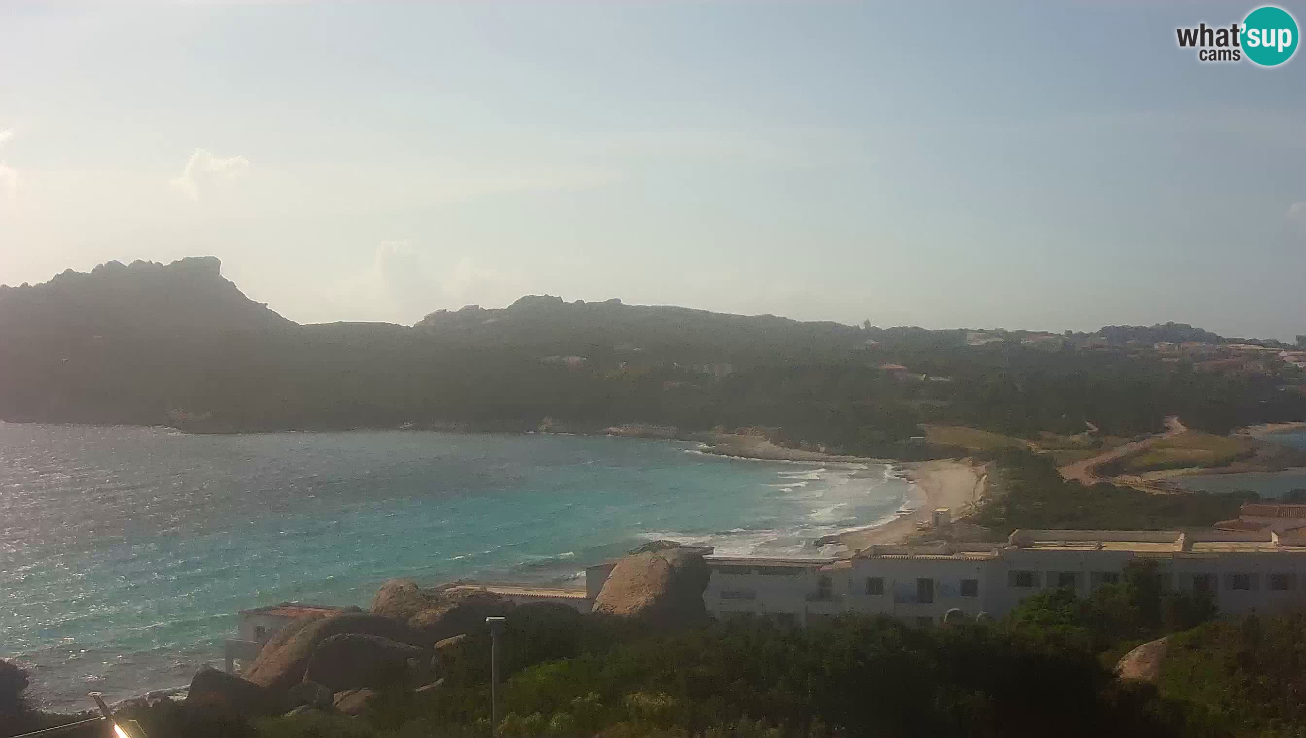 Live Webcam Capo Testa la plage de 2 mer – Santa Teresa Gallura – livecam Sardaigne