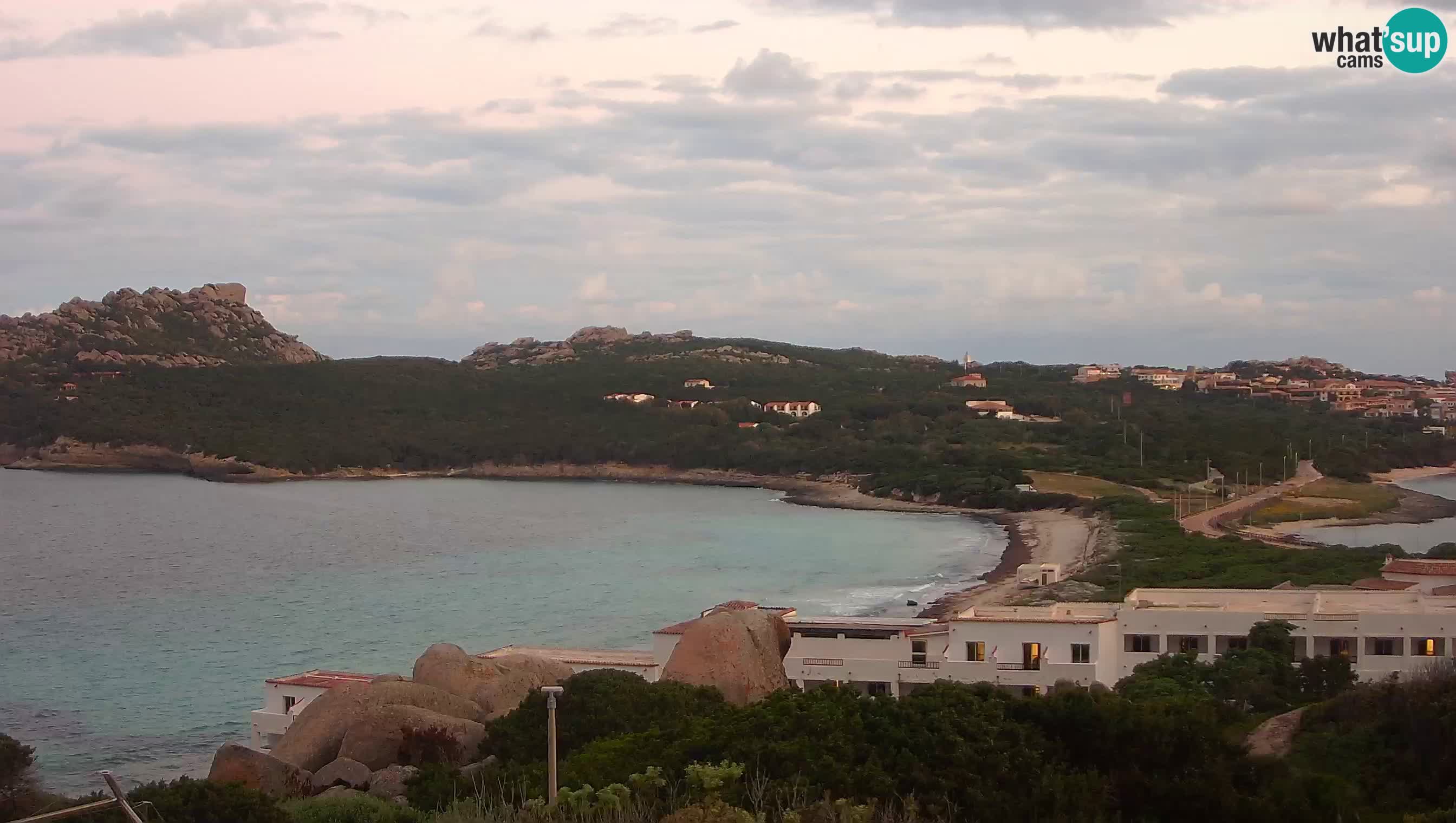 Live Webcam Capo Testa la plage de 2 mer – Santa Teresa Gallura – livecam Sardaigne