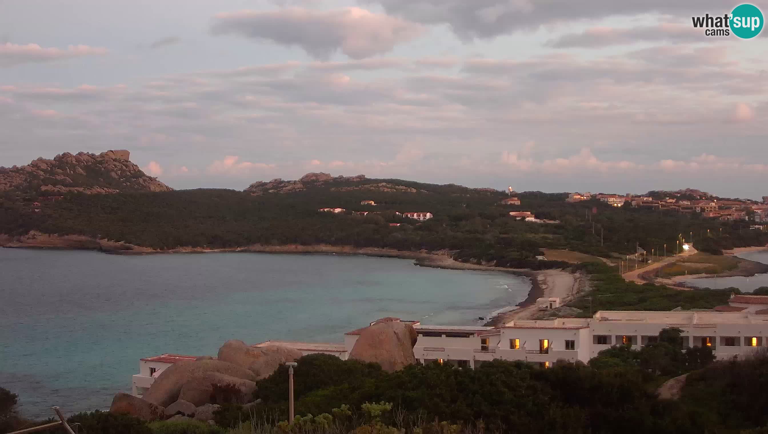 Live Webcam Capo Testa der Strand von 2 Meer – Santa Teresa Gallura – livecam Sardinien