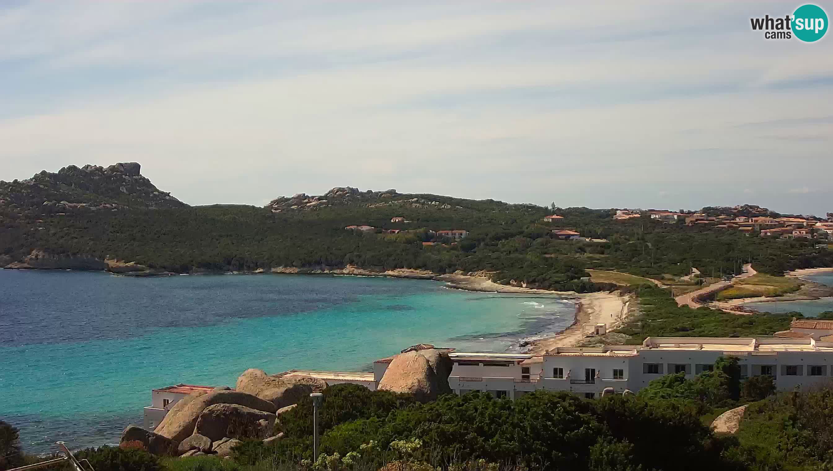 Live Webcam Capo Testa la spiaggia dei due mari – Santa Teresa Gallura – livecam Sardegna