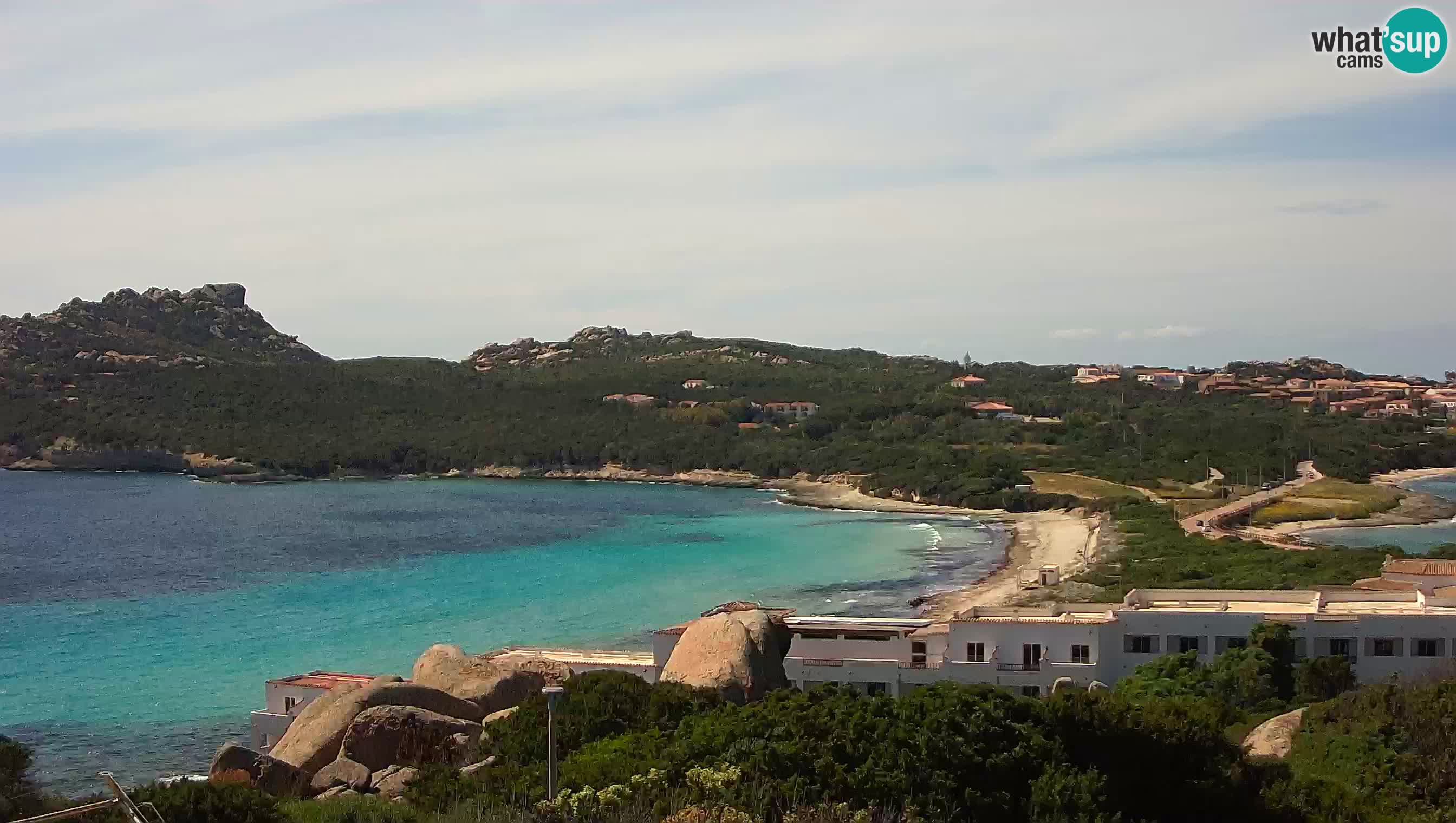 Live Webcam Capo Testa la spiaggia dei due mari – Santa Teresa Gallura – livecam Sardegna
