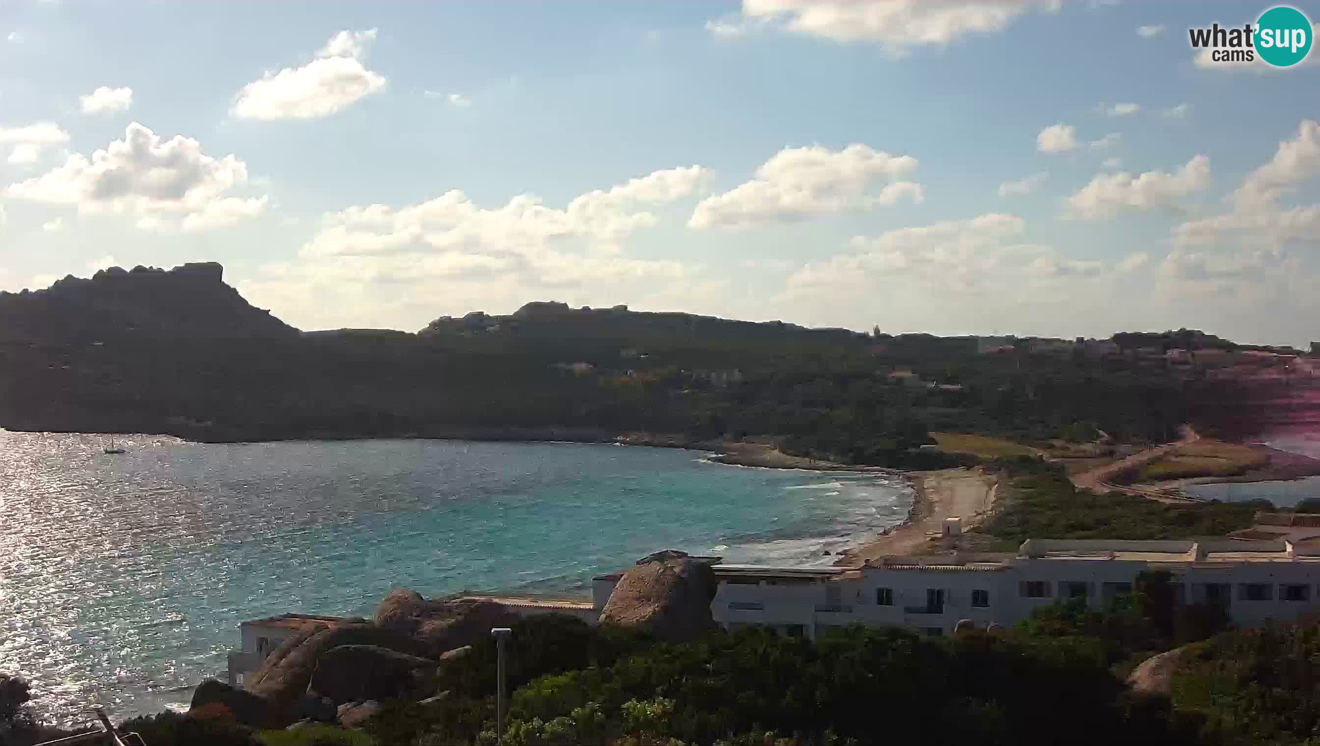 Live Webcam Capo Testa the beach of 2 sea – Santa Teresa Gallura – livecam Sardinia