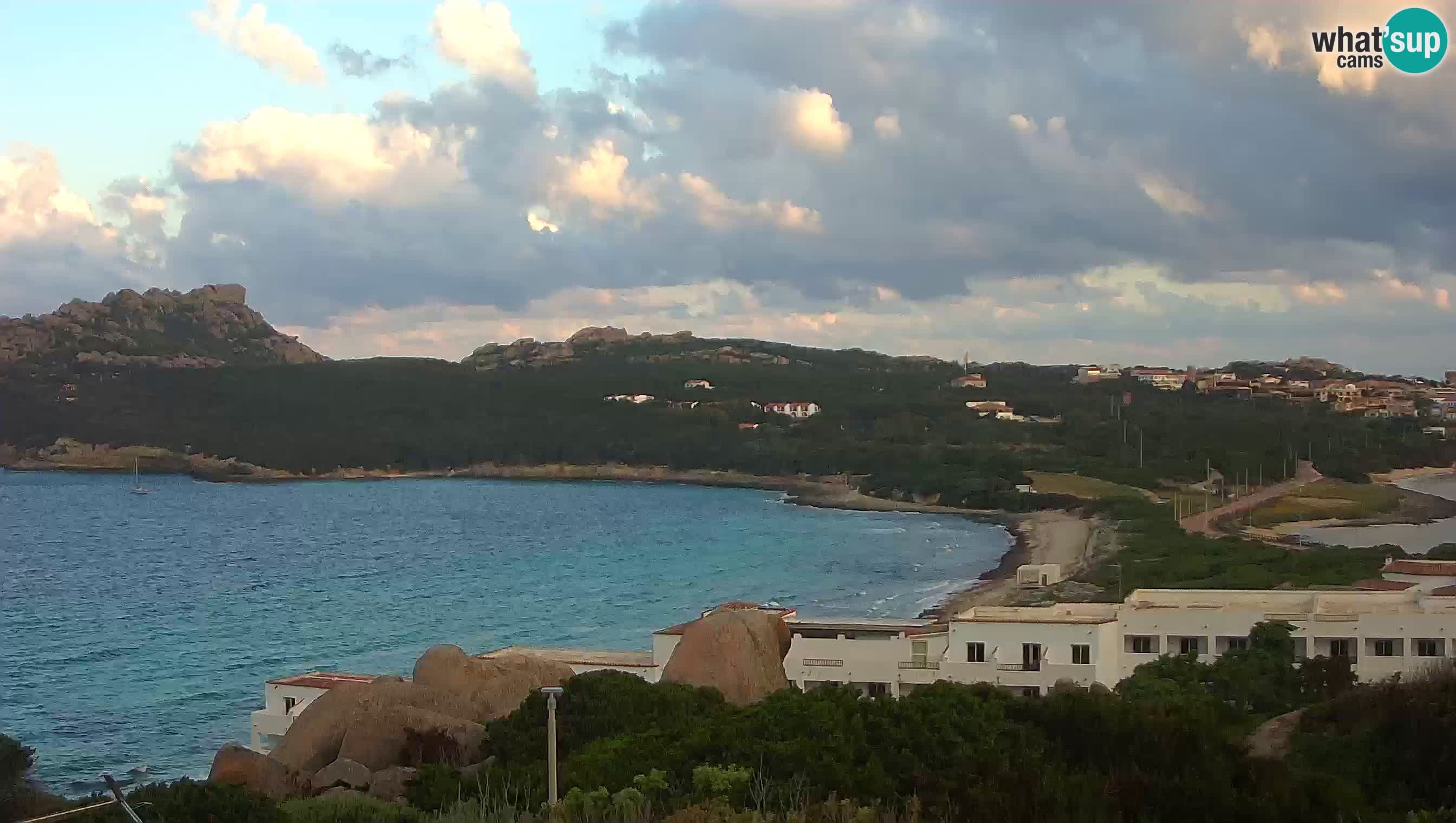 Live Webcam Capo Testa the beach of 2 sea – Santa Teresa Gallura – livecam Sardinia