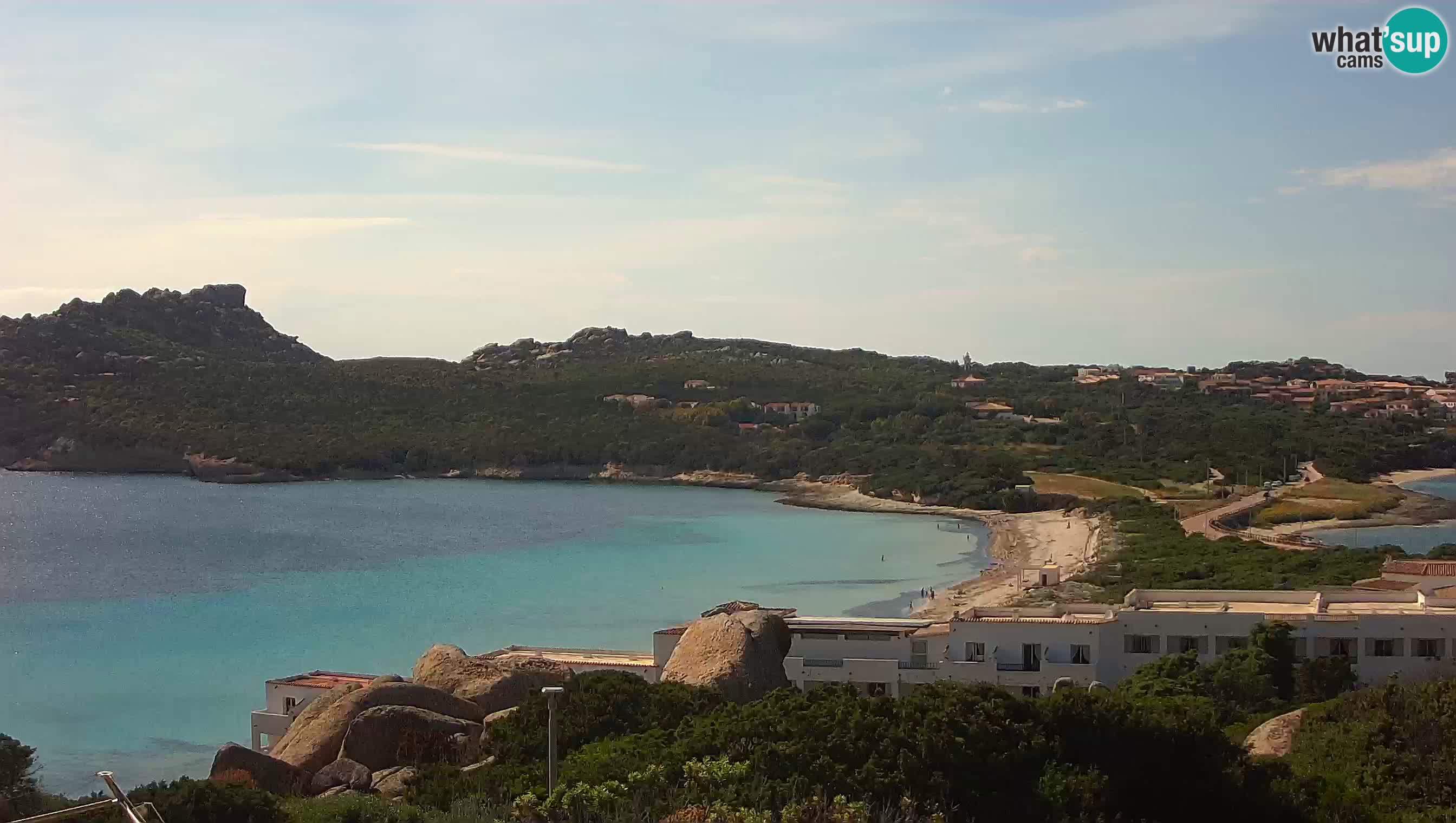Live Webcam Capo Testa the beach of 2 sea – Santa Teresa Gallura – livecam Sardinia
