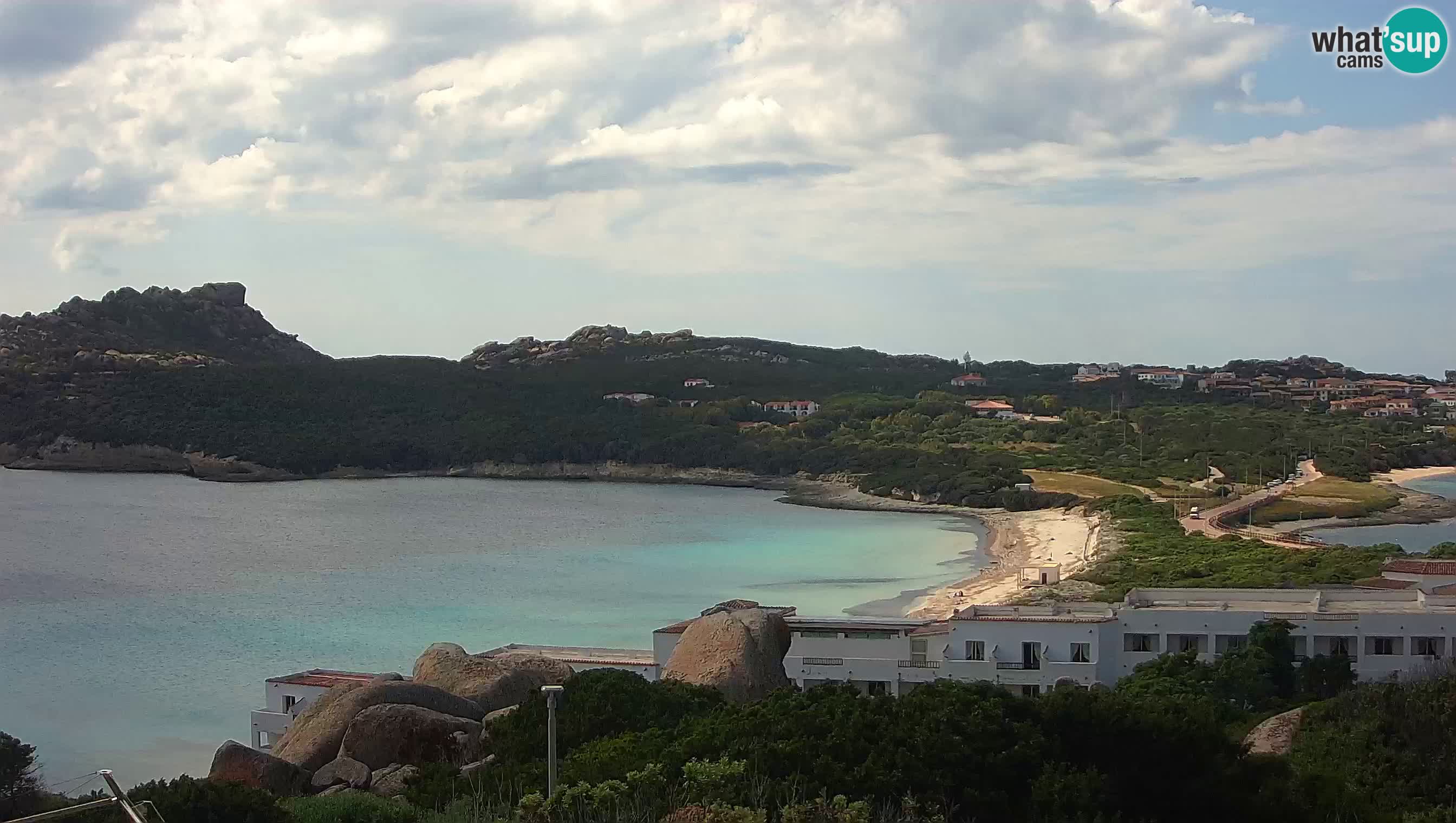 Live Webcam Capo Testa the beach of 2 sea – Santa Teresa Gallura – livecam Sardinia