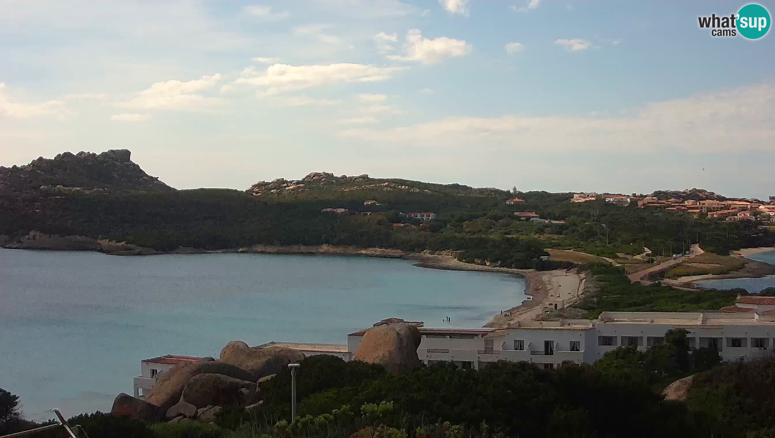 Web kamera uživo Capo Testa plaža s 2 mora – Santa Teresa Gallura – kamera uživo Sardinija