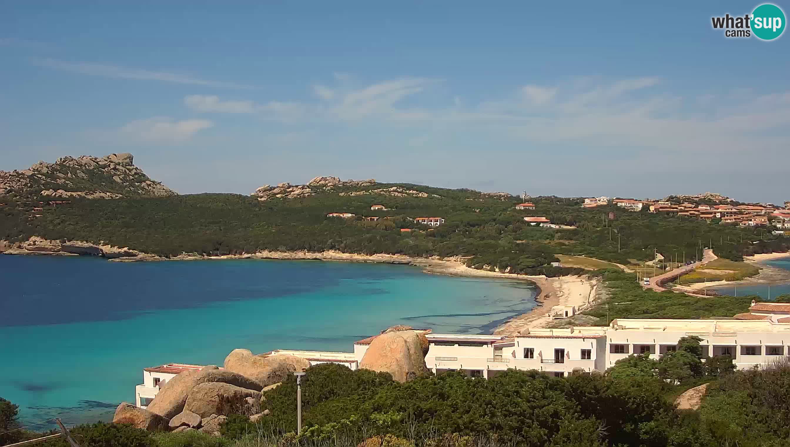 Live Webcam Capo Testa la spiaggia dei due mari – Santa Teresa Gallura – livecam Sardegna