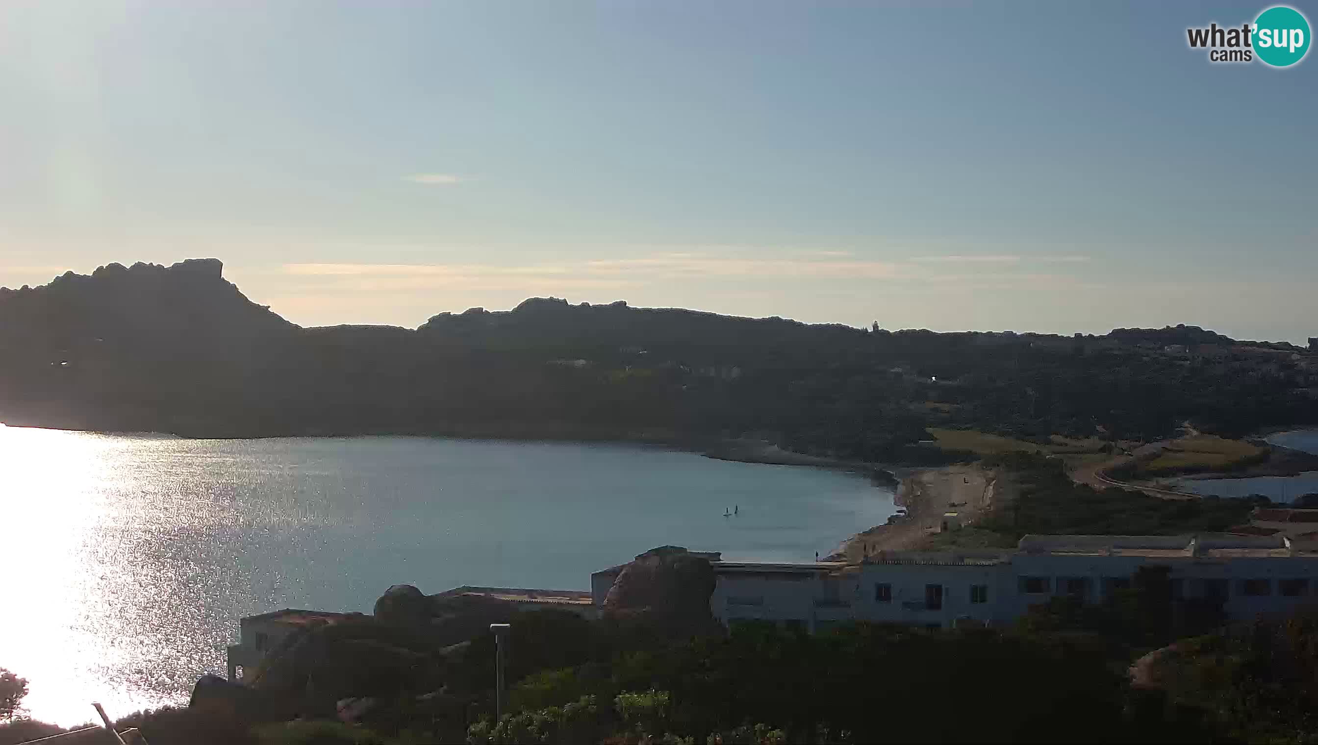 Live Webcam Capo Testa the beach of 2 sea – Santa Teresa Gallura – livecam Sardinia
