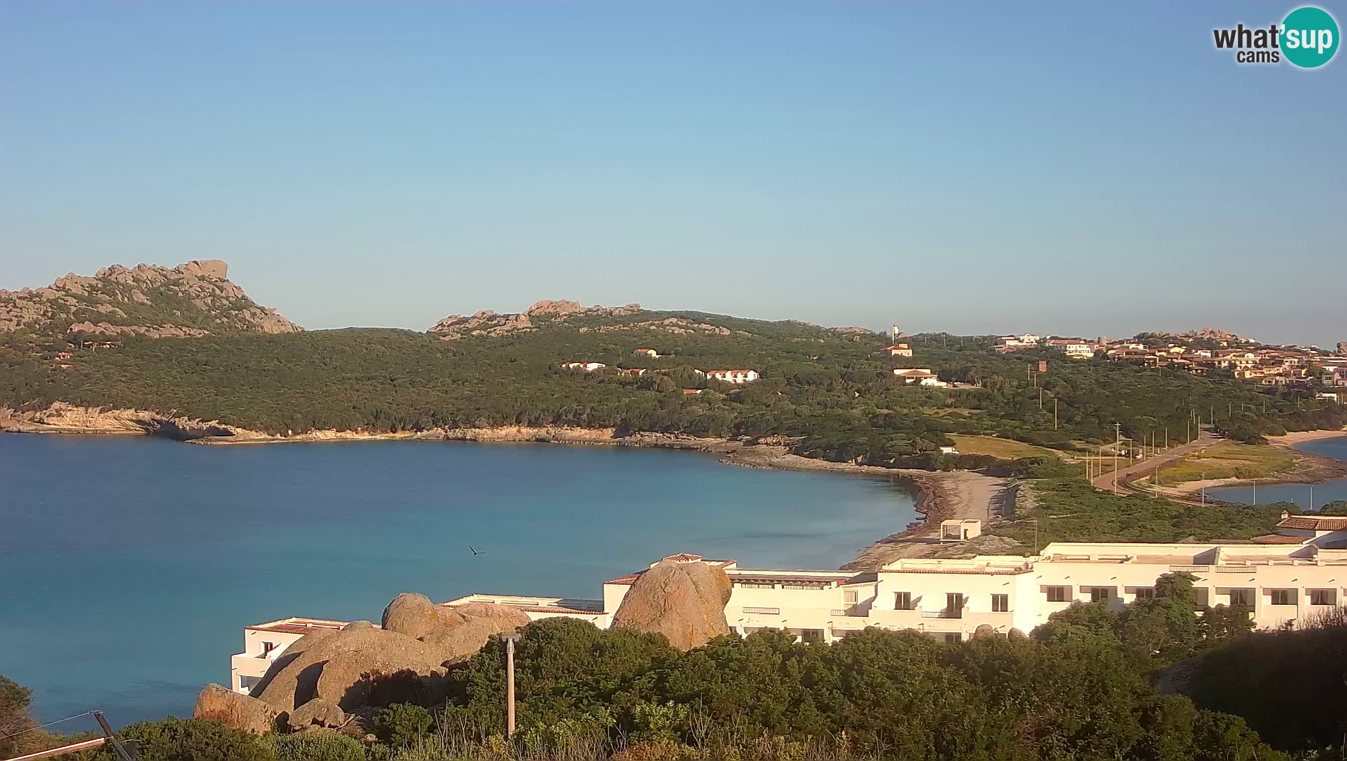 Live Webcam Capo Testa the beach of 2 sea – Santa Teresa Gallura – livecam Sardinia