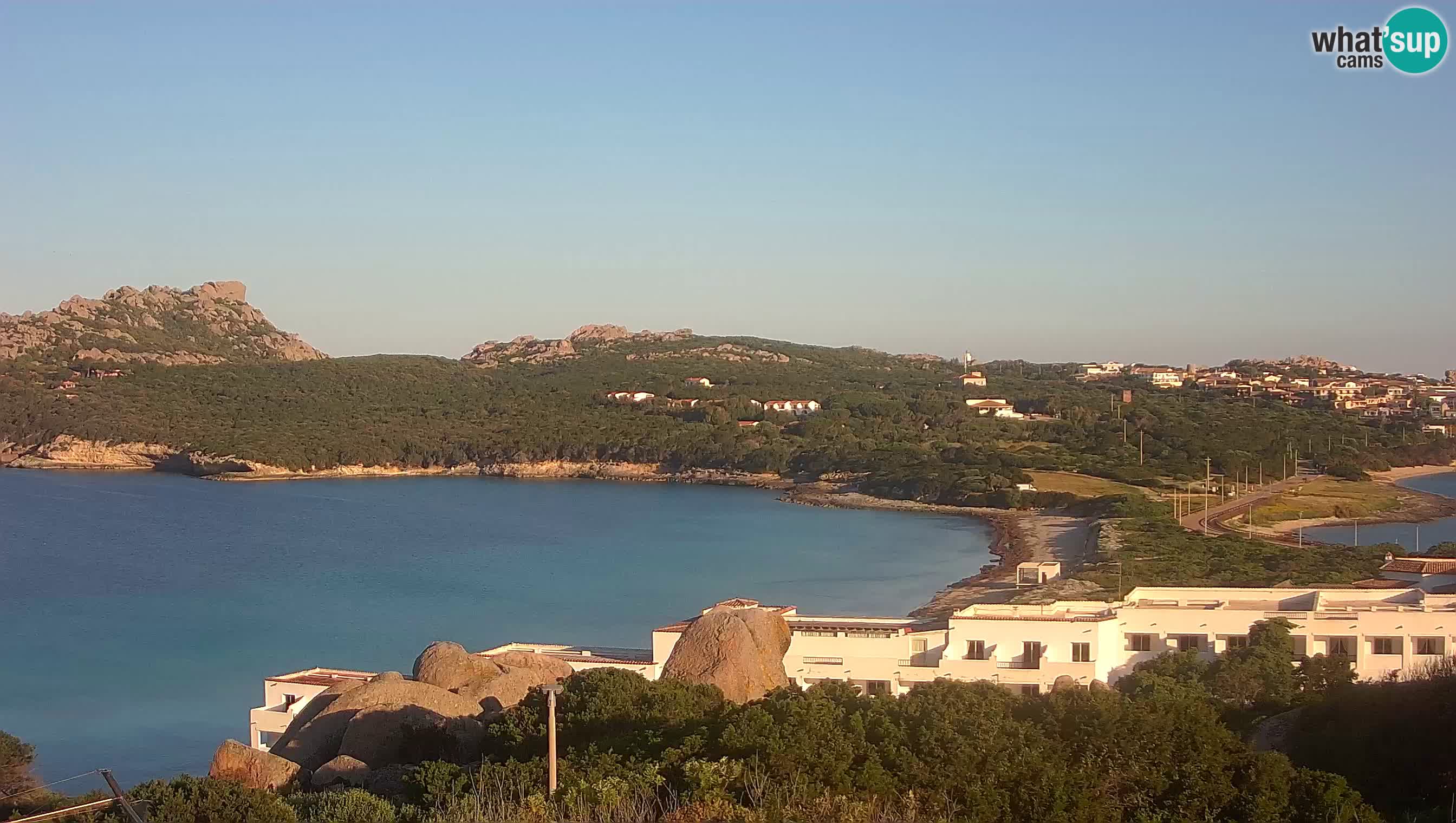 Live Webcam Capo Testa the beach of 2 sea – Santa Teresa Gallura – livecam Sardinia