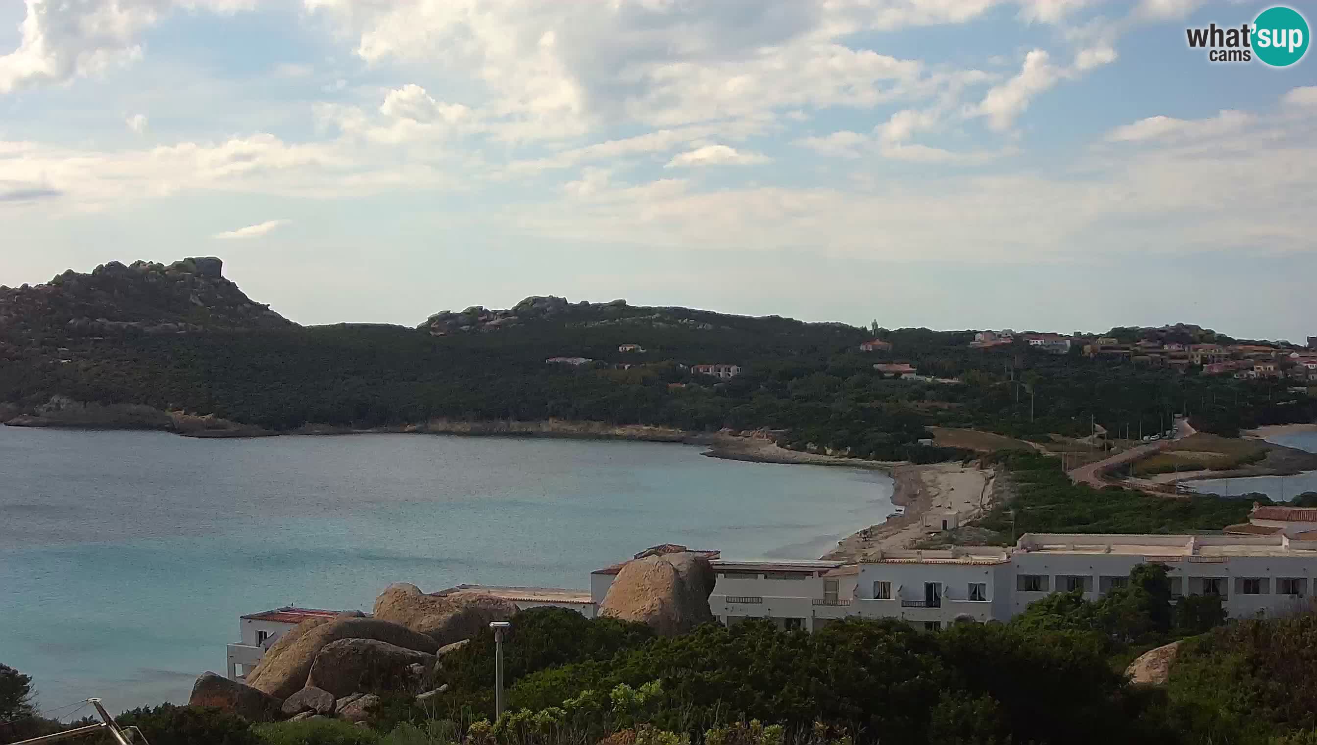 Live Webcam Capo Testa the beach of 2 sea – Santa Teresa Gallura – livecam Sardinia