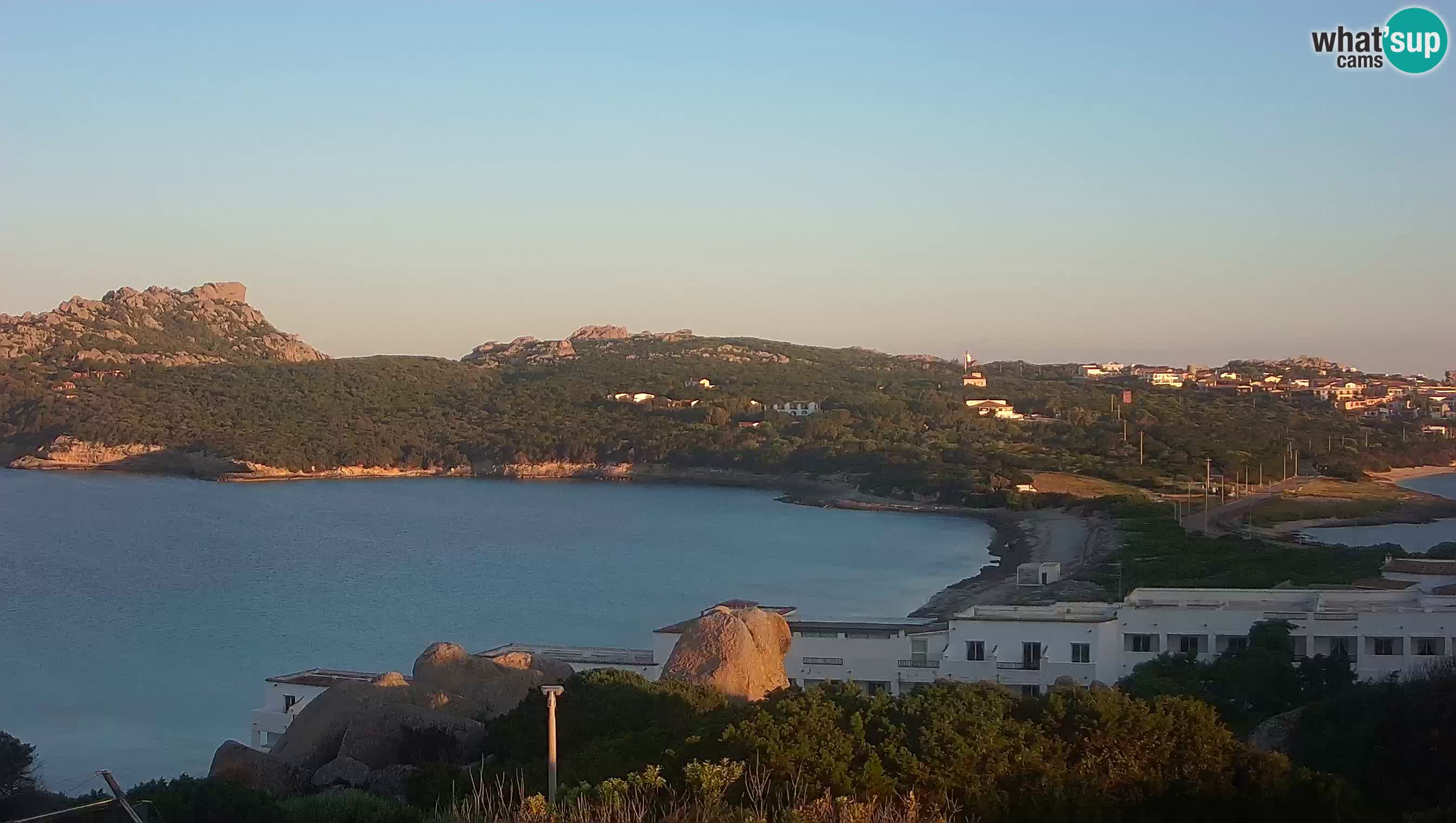 Spletna kamera v živo Capo Testa plaža dveh morij – Santa Teresa Gallura – Sardinija