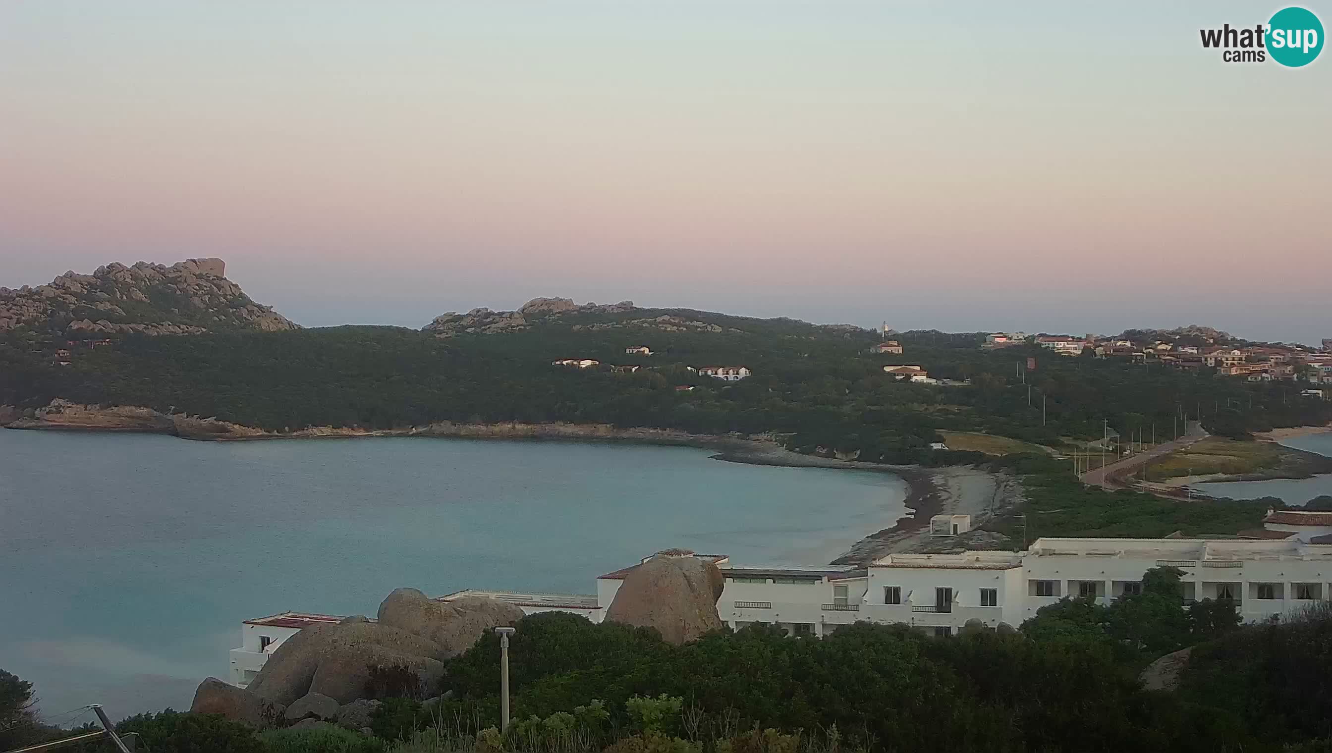 Webcam en vivo Capo Testa la playa de 2 mar – Santa Teresa Gallura – livecam Sardinia