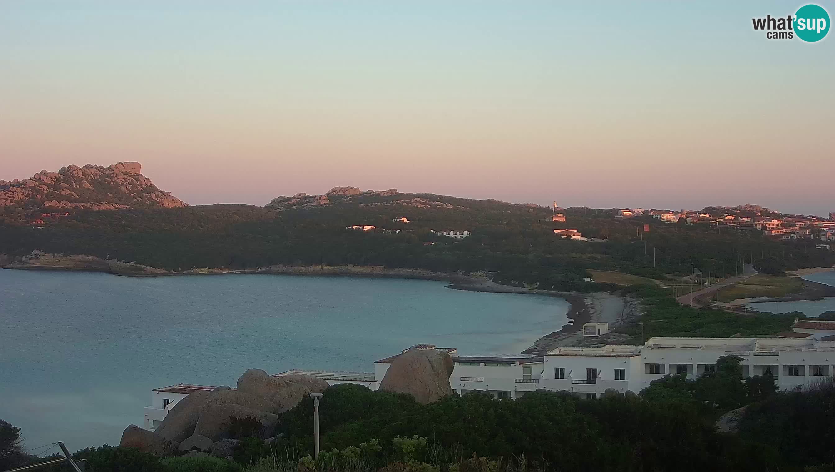 Webcam en vivo Capo Testa la playa de 2 mar – Santa Teresa Gallura – livecam Sardinia