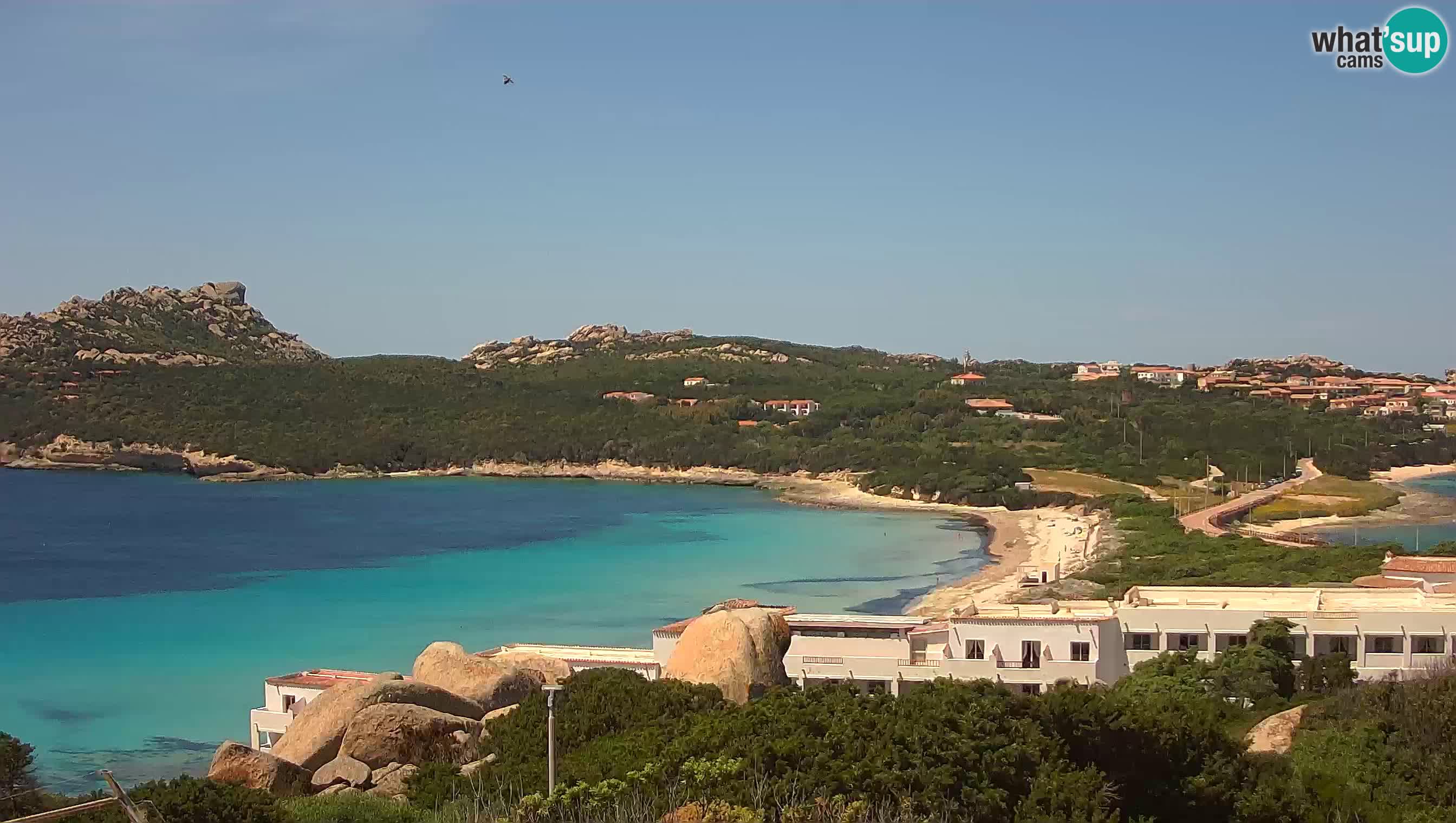 Web kamera uživo Capo Testa plaža s 2 mora – Santa Teresa Gallura – kamera uživo Sardinija