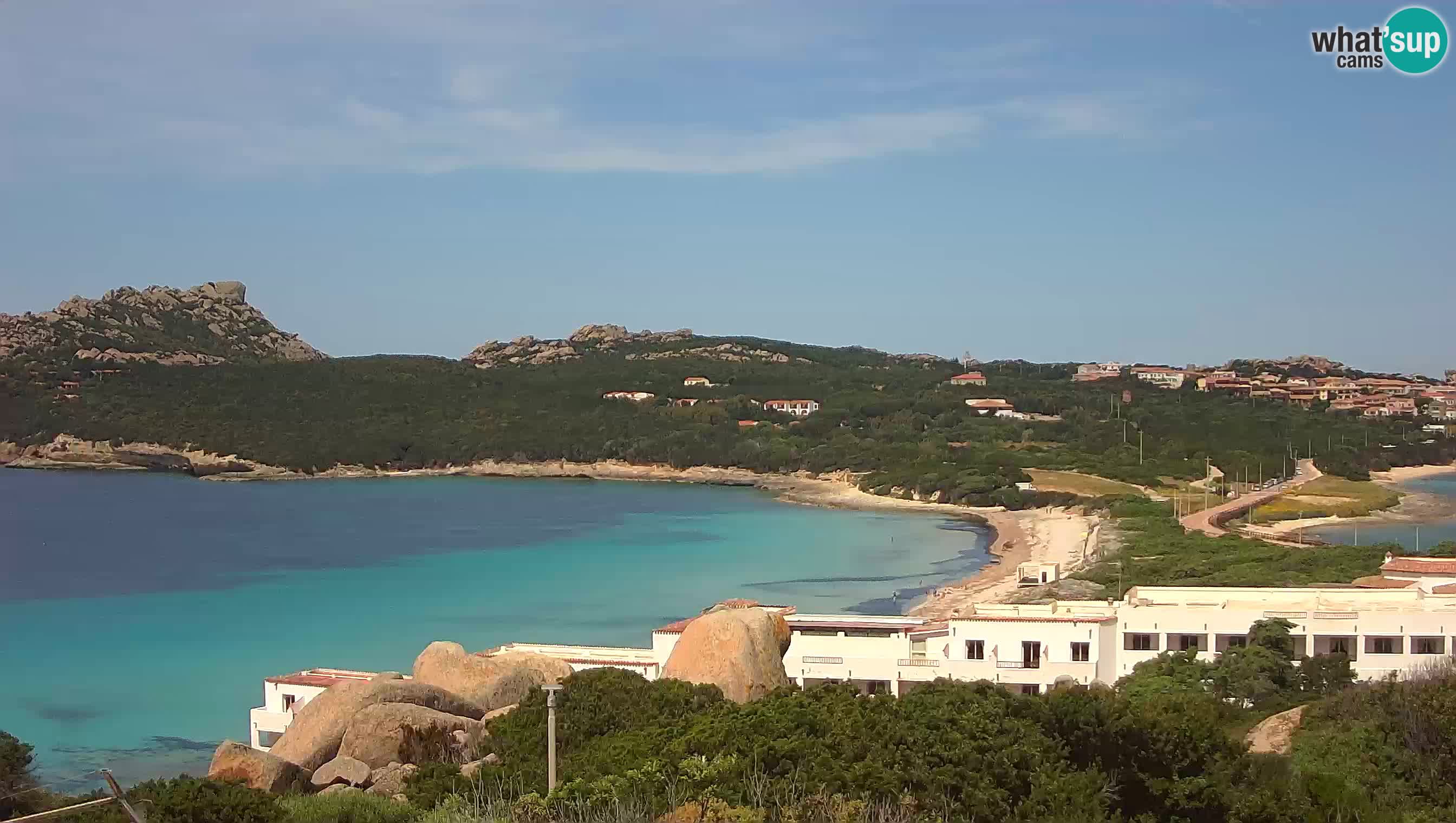 Live Webcam Capo Testa la spiaggia dei due mari – Santa Teresa Gallura – livecam Sardegna