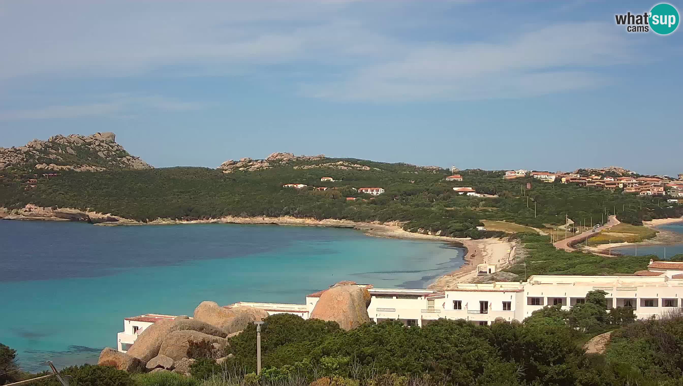 Live Webcam Capo Testa la spiaggia dei due mari – Santa Teresa Gallura – livecam Sardegna