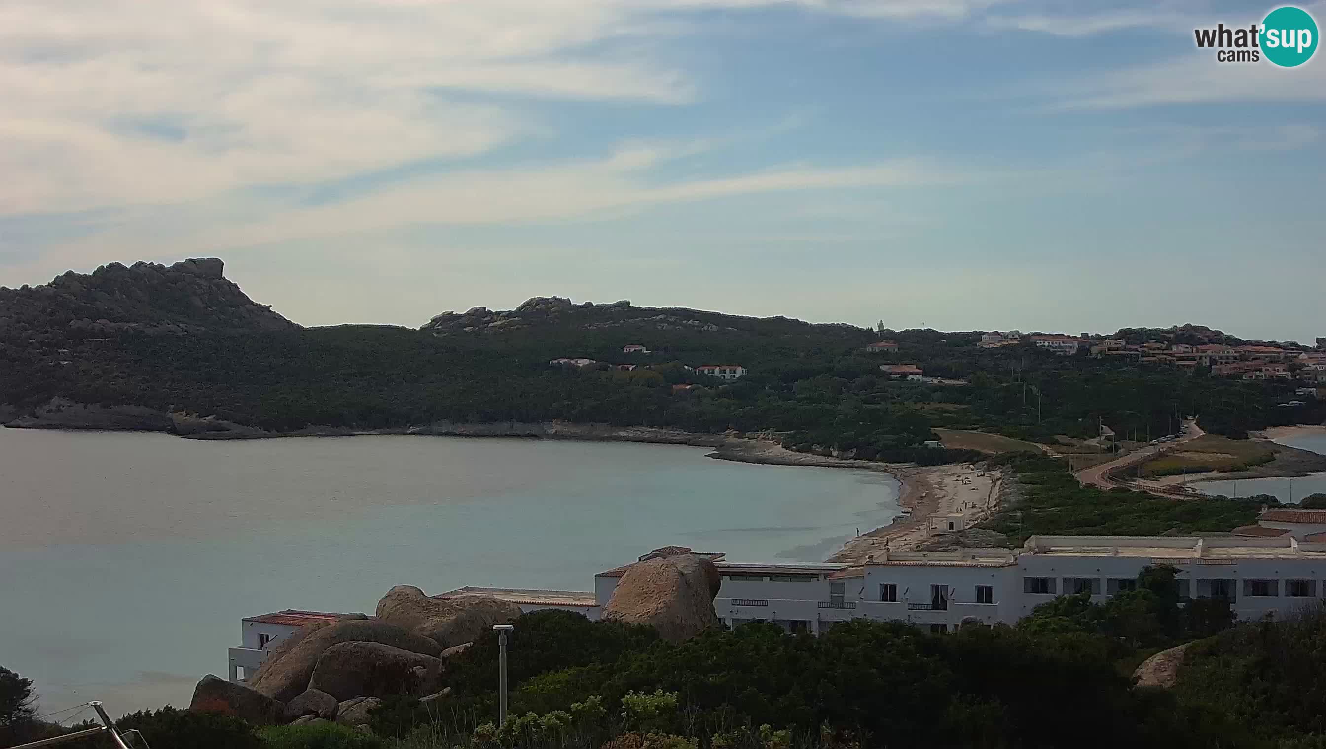 Web kamera uživo Capo Testa plaža s 2 mora – Santa Teresa Gallura – kamera uživo Sardinija