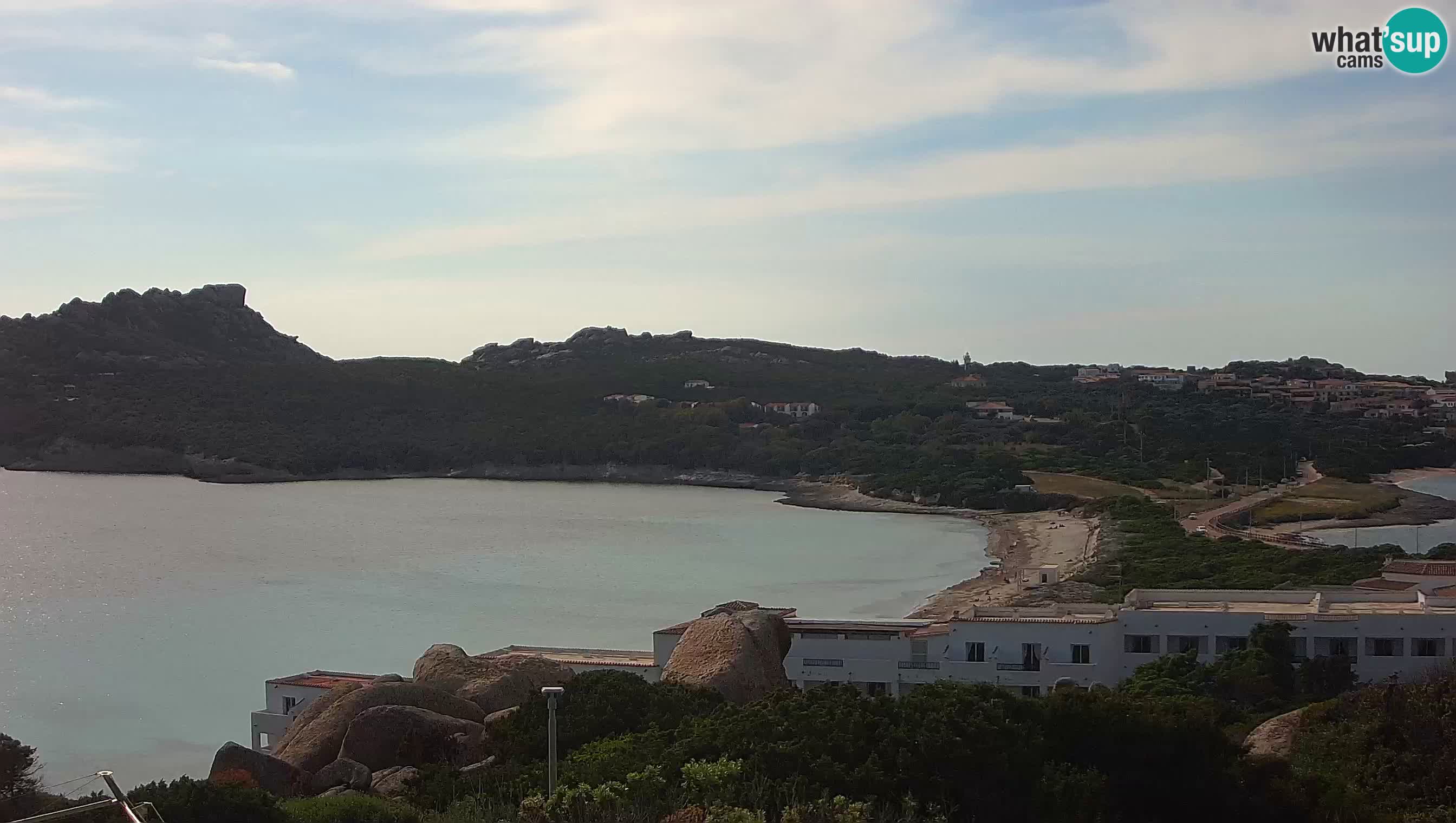 Live Webcam Capo Testa la plage de 2 mer – Santa Teresa Gallura – livecam Sardaigne