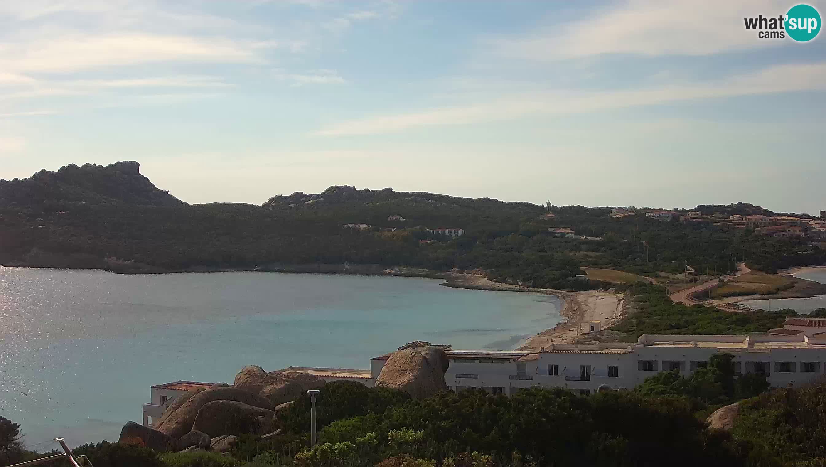 Webcam en vivo Capo Testa la playa de 2 mar – Santa Teresa Gallura – livecam Sardinia