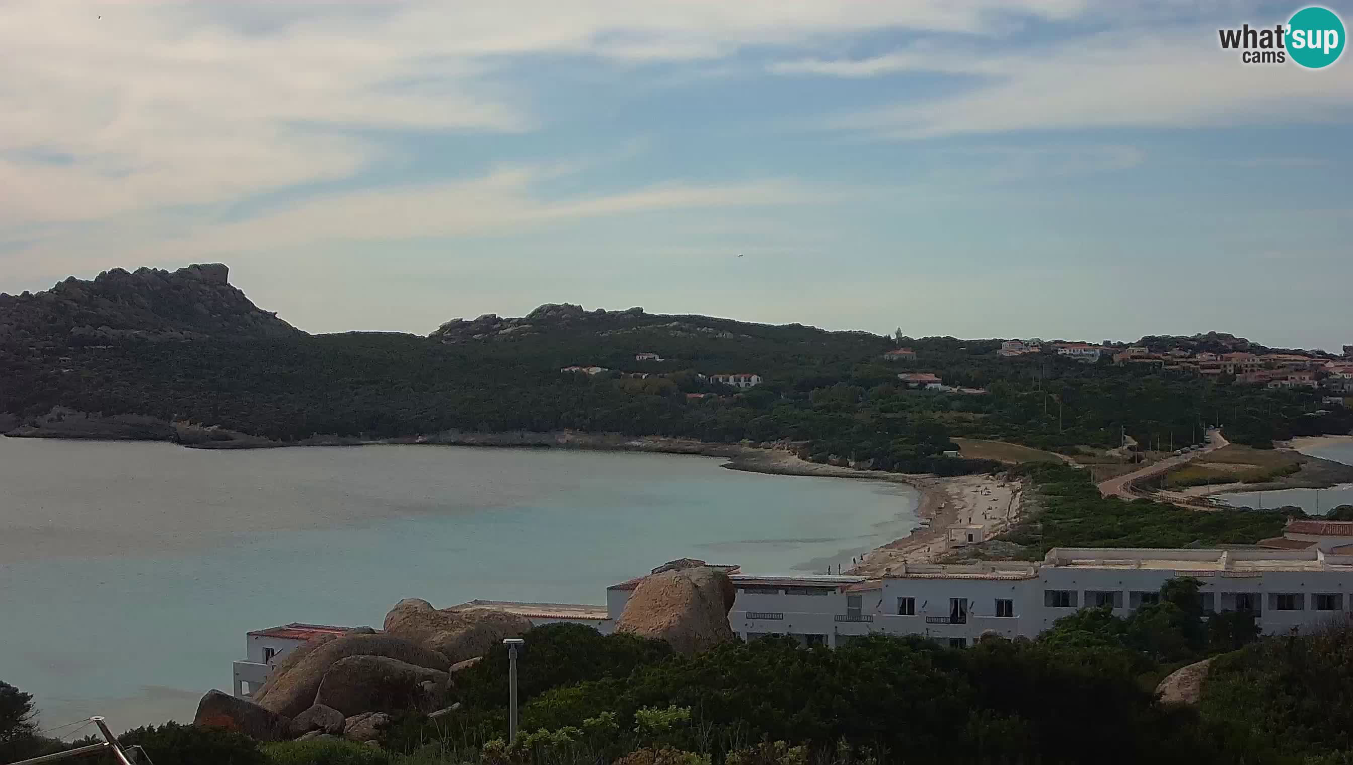 Webcam en vivo Capo Testa la playa de 2 mar – Santa Teresa Gallura – livecam Sardinia